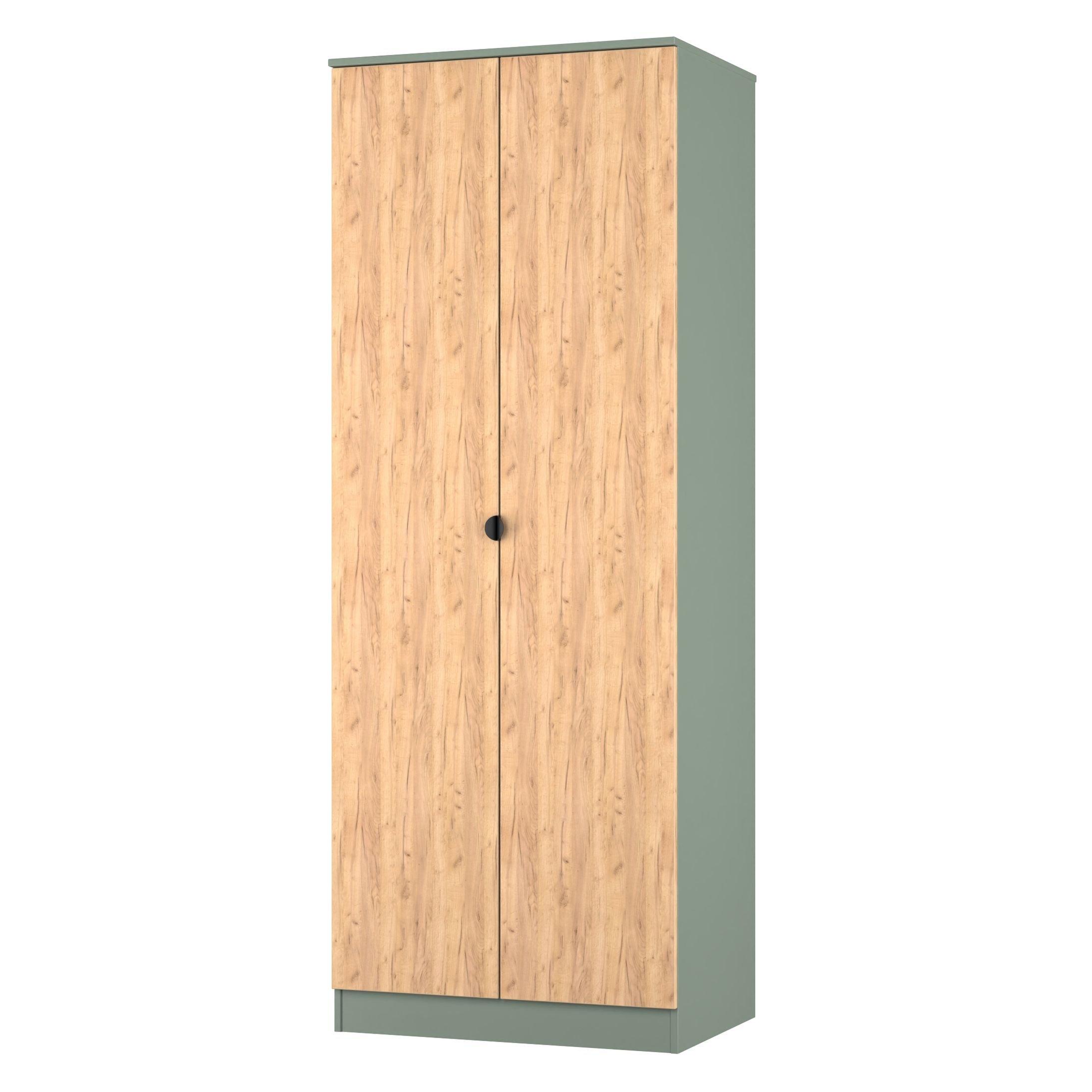 Craft Oak & Ree - Welcome Furniture - Solomon Double Wardrobe - 3