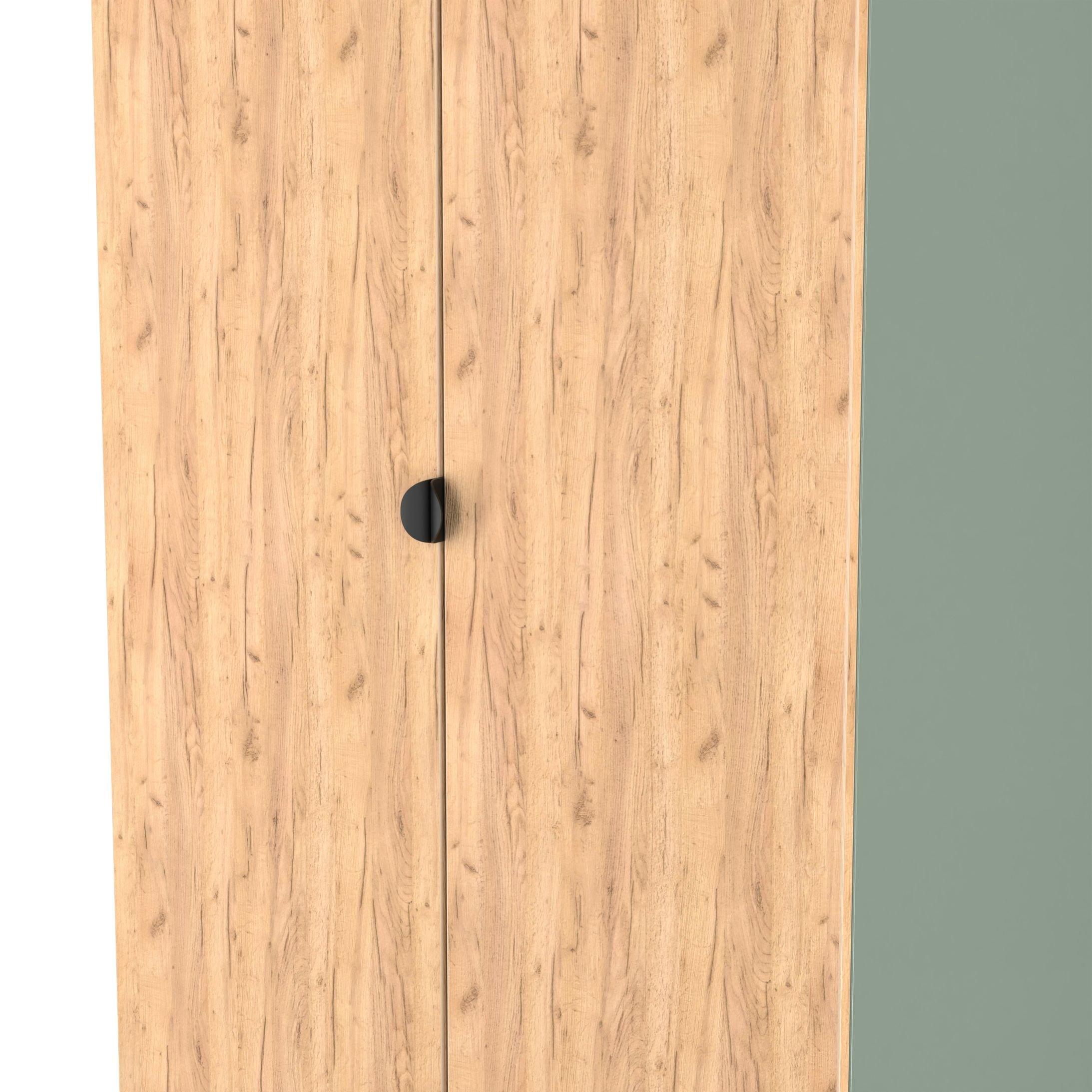 Craft Oak & Ree - Welcome Furniture - Solomon Double Wardrobe - 4