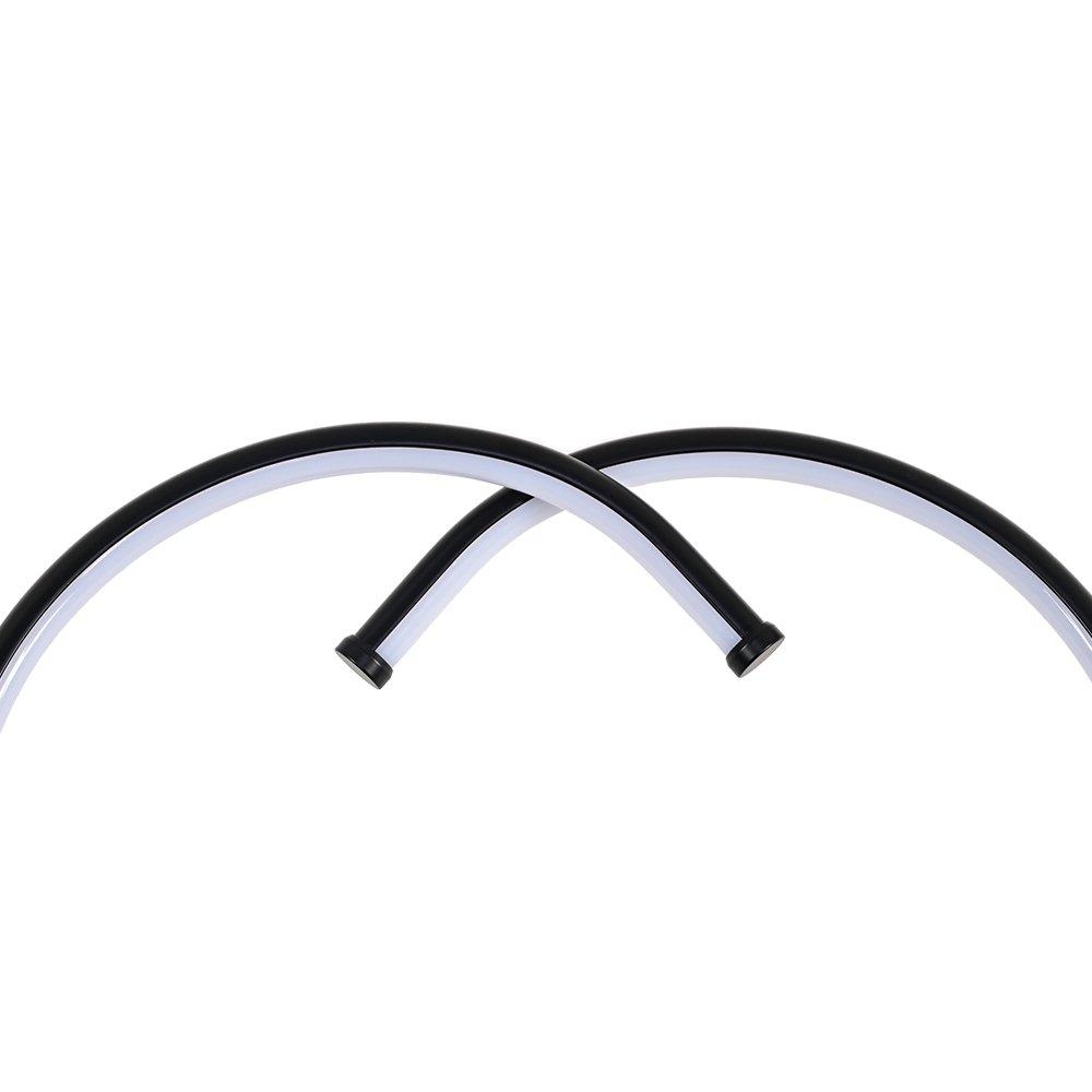 Black - Kabinet UK - Swirling LED Floor Lamp for Living Room - 3