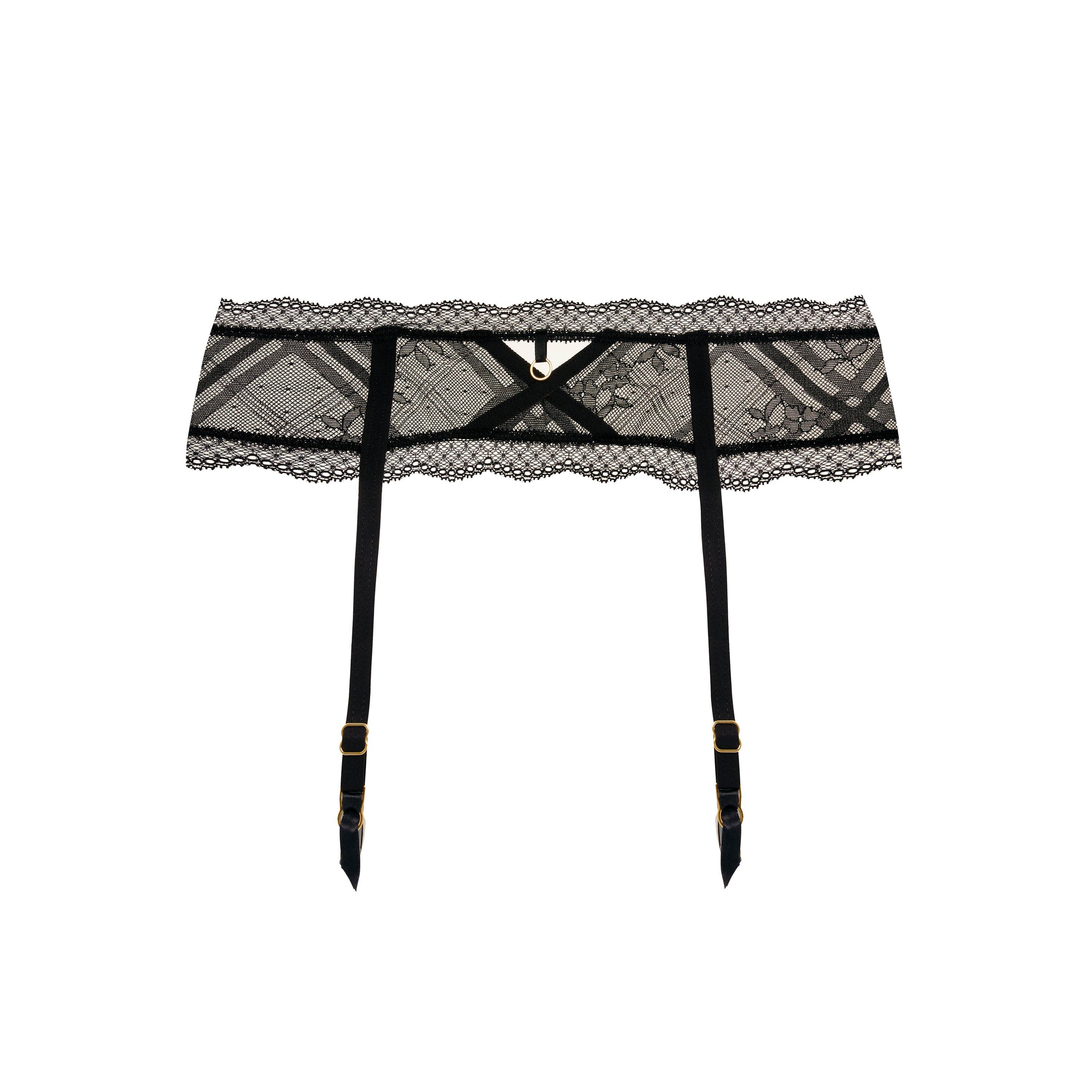 Noir - Freya - Freya Fatale Suspender Belt - 1