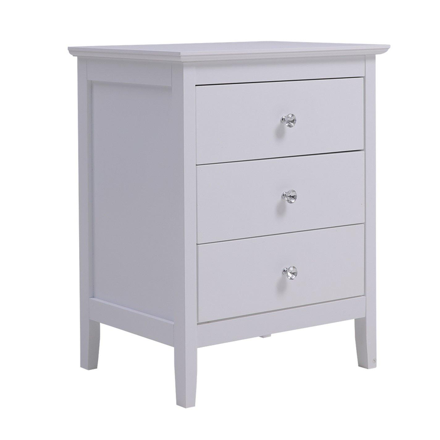 White - Kabinet UK - 3-Drawer Vertical Storage Cabinet - 1