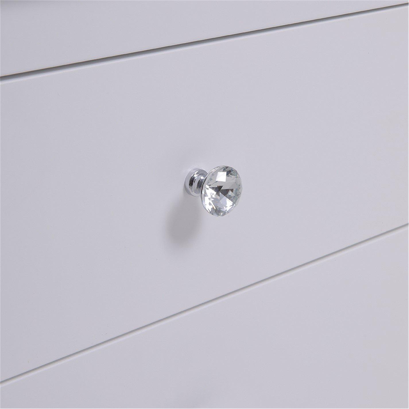 White - Kabinet UK - 3-Drawer Vertical Storage Cabinet - 5