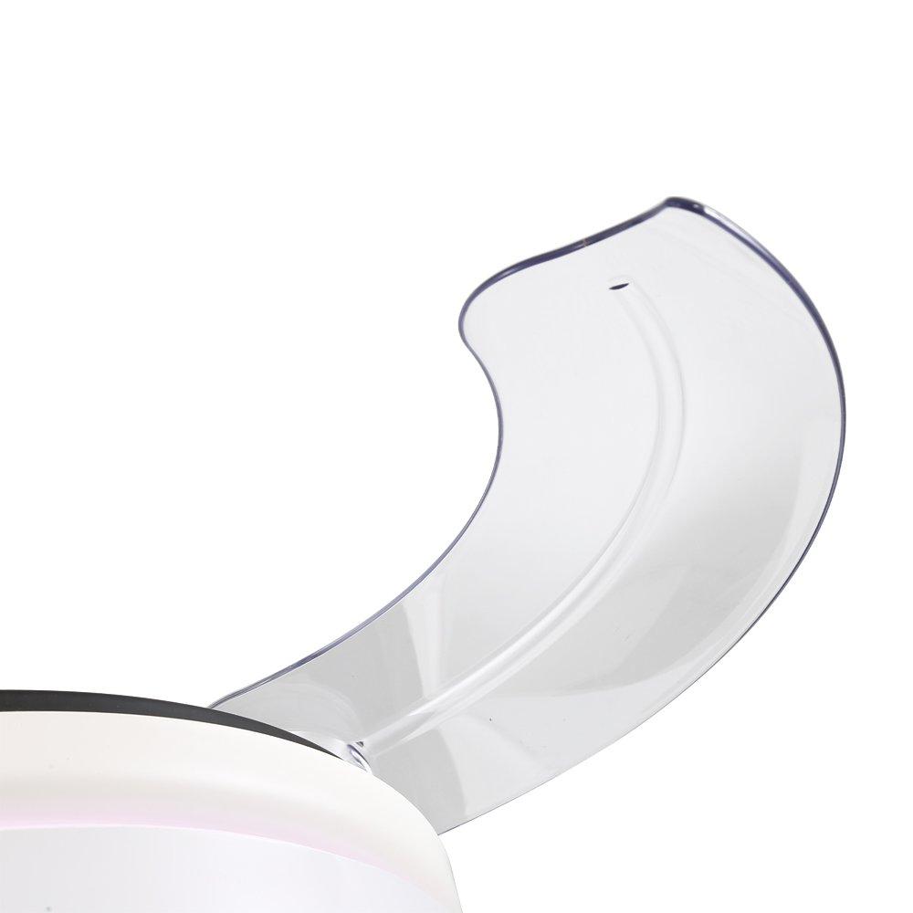White - Kabinet UK - Acrylic Ceiling Fan Light with Retracted Blades - 7