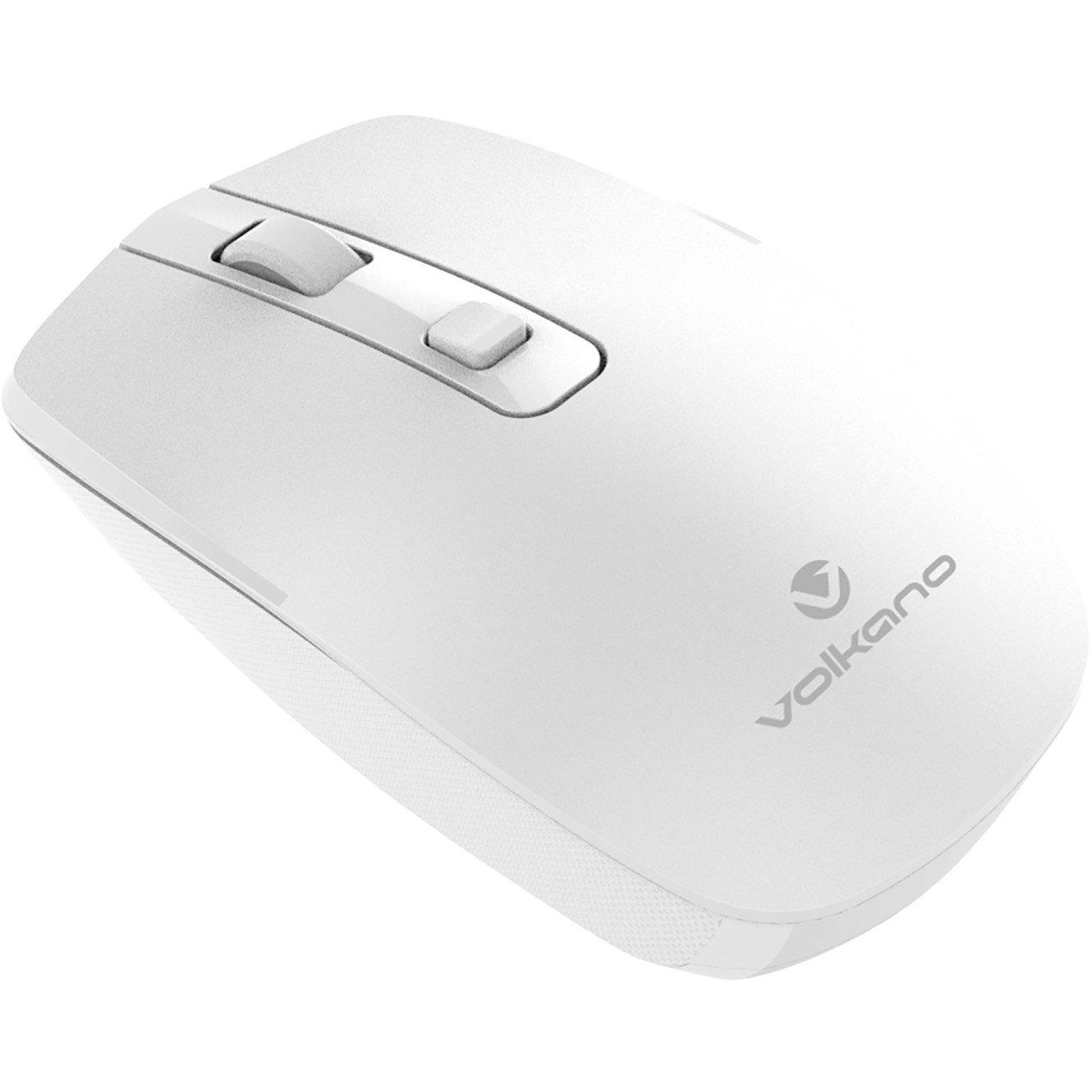 White - Volkano - Volkano Granite Series Rechargeable Wireless Mouse - 2