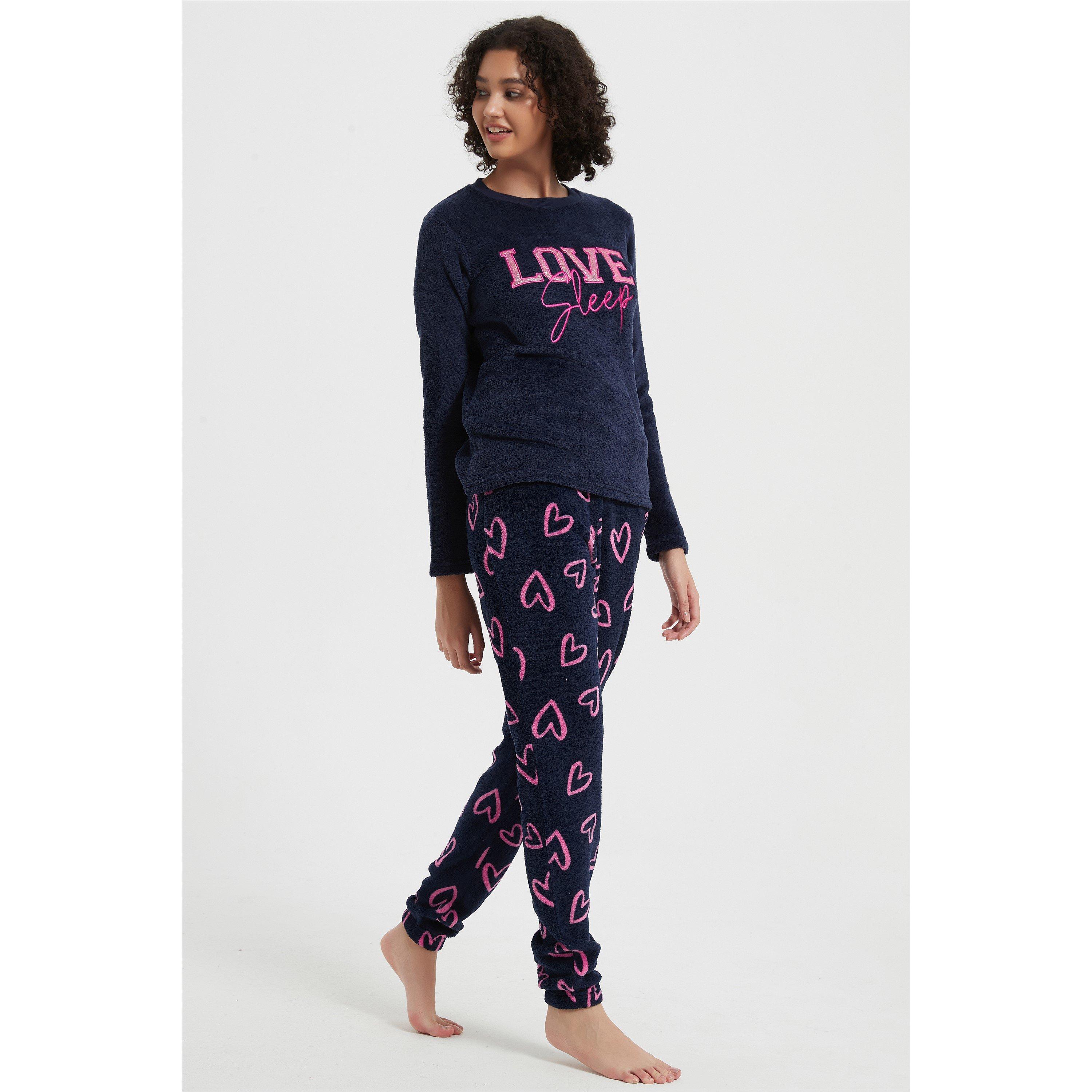 Marineblau - Linea - Ladies Love Sleep Twosie - 2