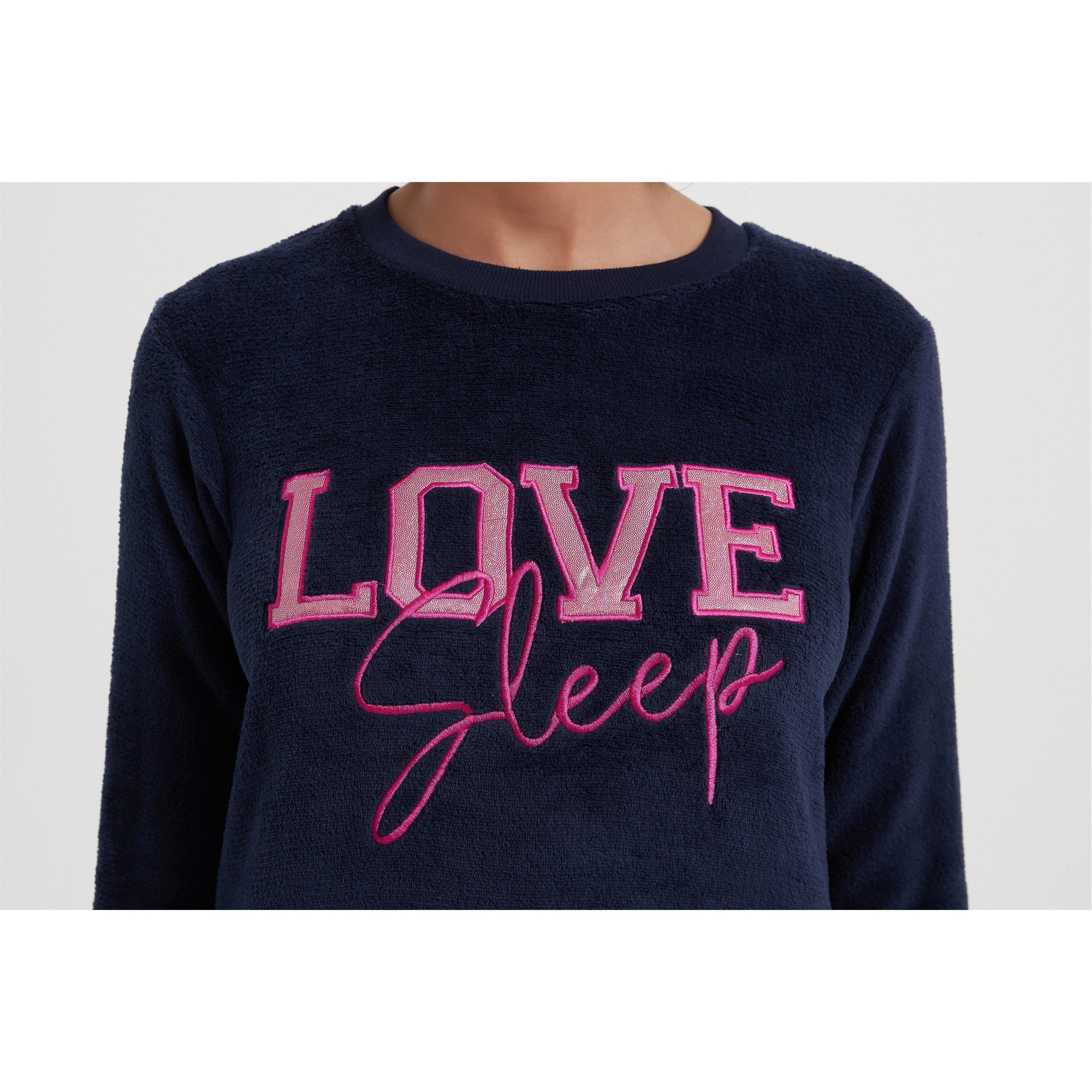 Marineblau - Linea - Ladies Love Sleep Twosie - 5