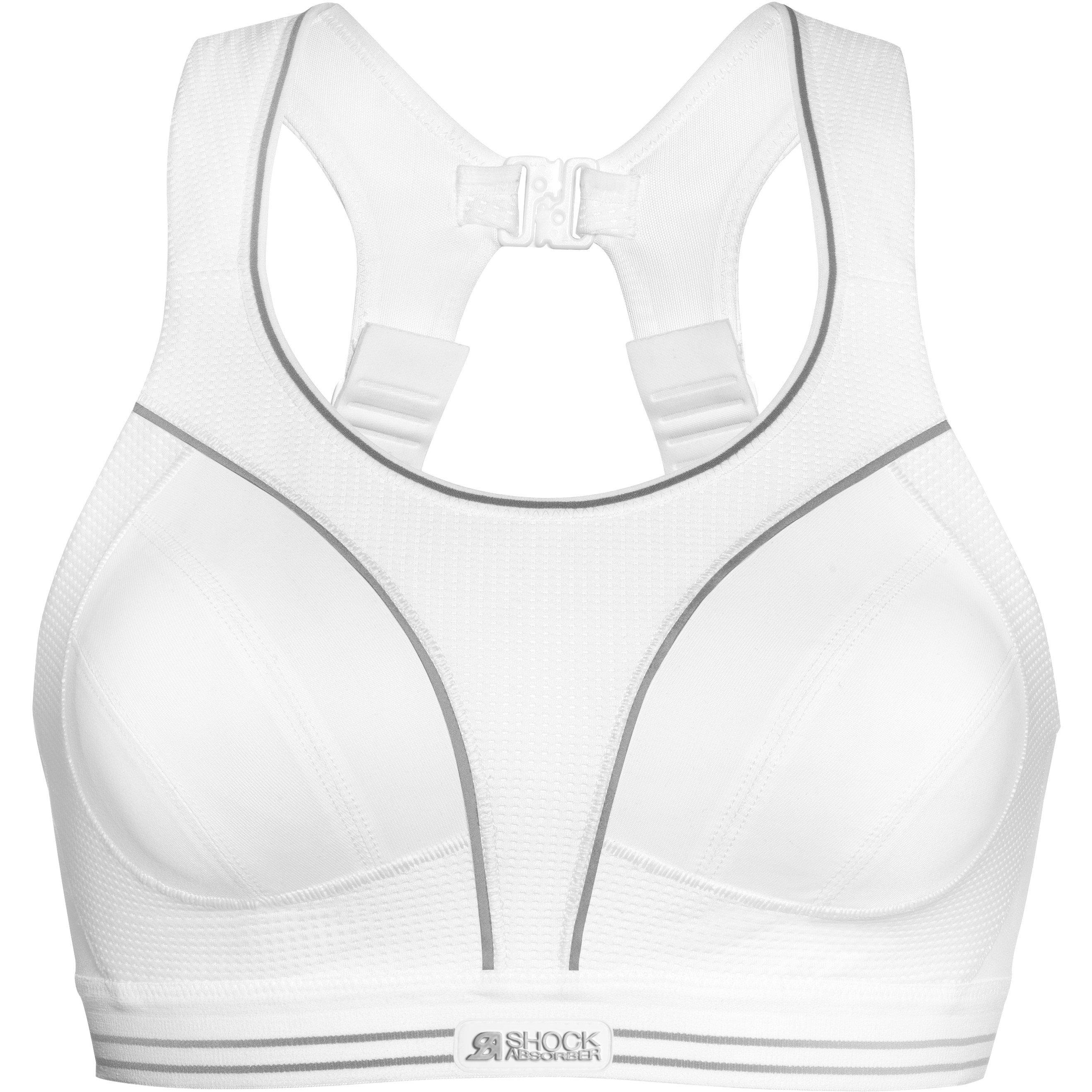 White - Shock Absorber - Ultimate Run Bra - 1