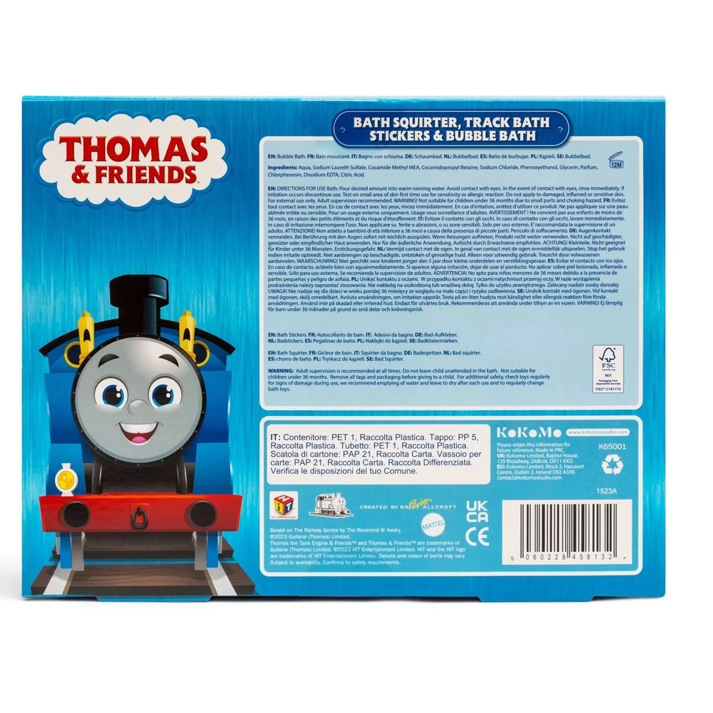 Blue - Thomas and Friends - Thomas & Friends Bath Squirter & 100ml Bubble Bath - 3