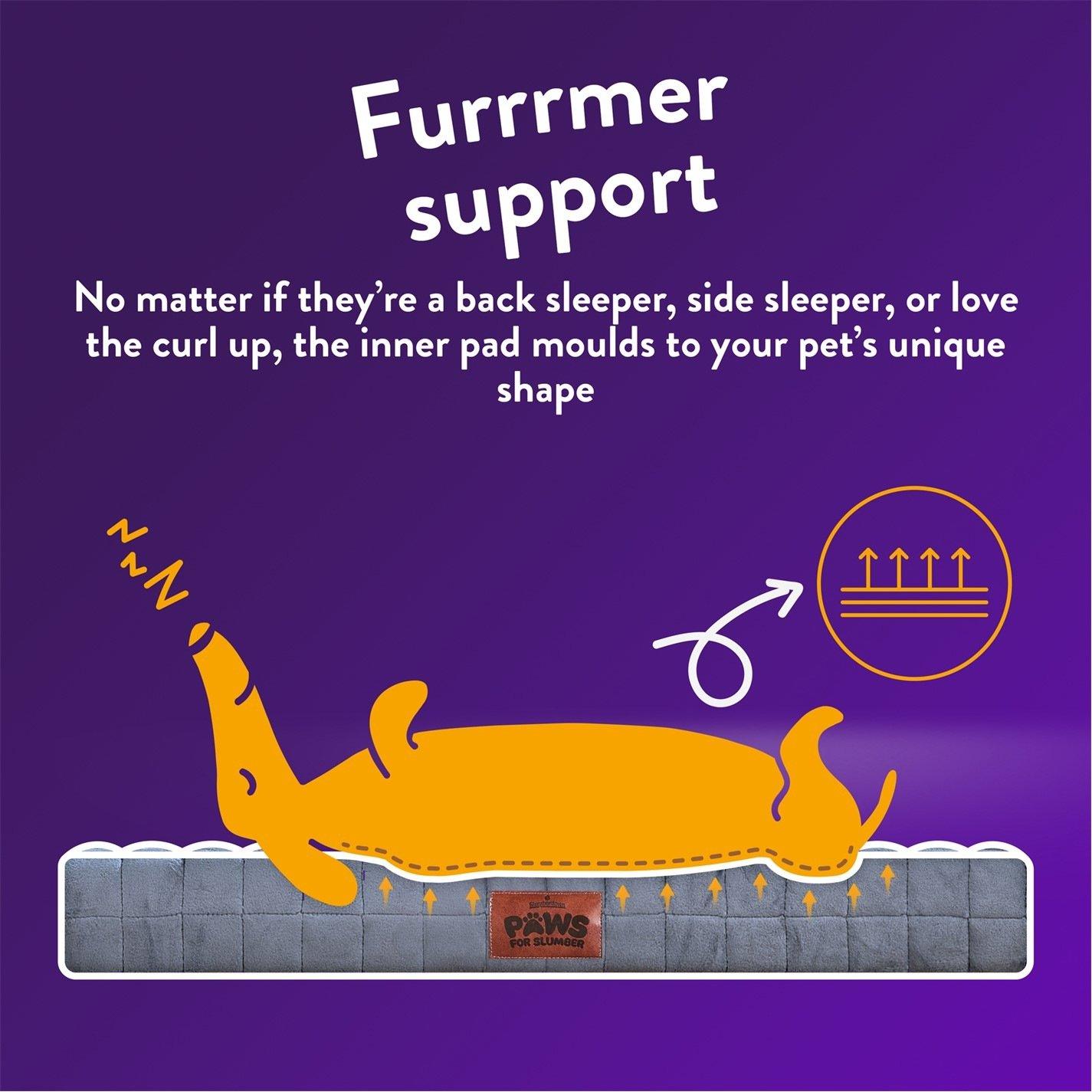 Grey - Slumberdown - Orthopaedic Pet Bed Grey - 7