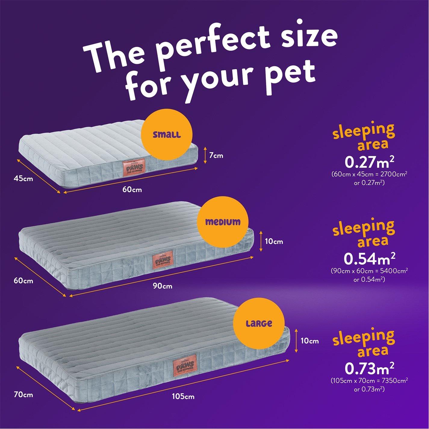 Grey - Slumberdown - Orthopaedic Pet Bed Grey - 8