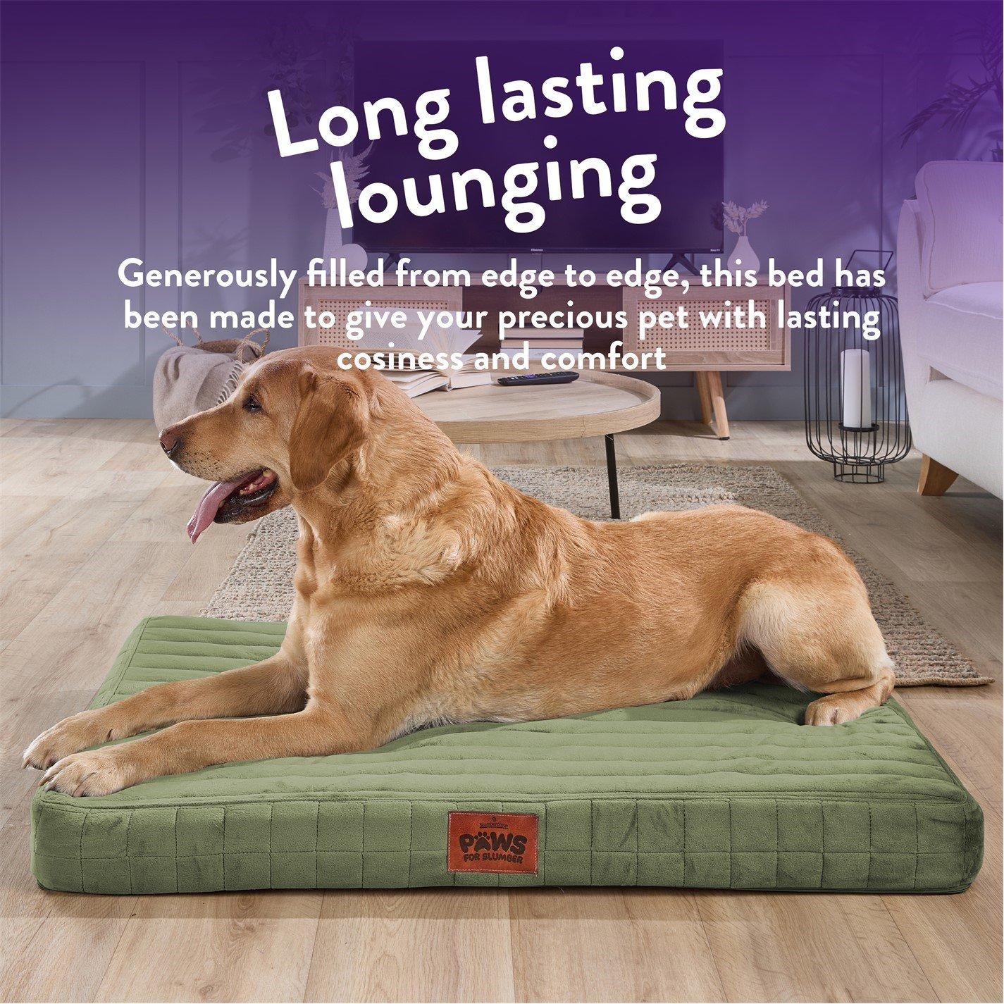 Green - Slumberdown - Orthopaedic Pet Bed Green - 3