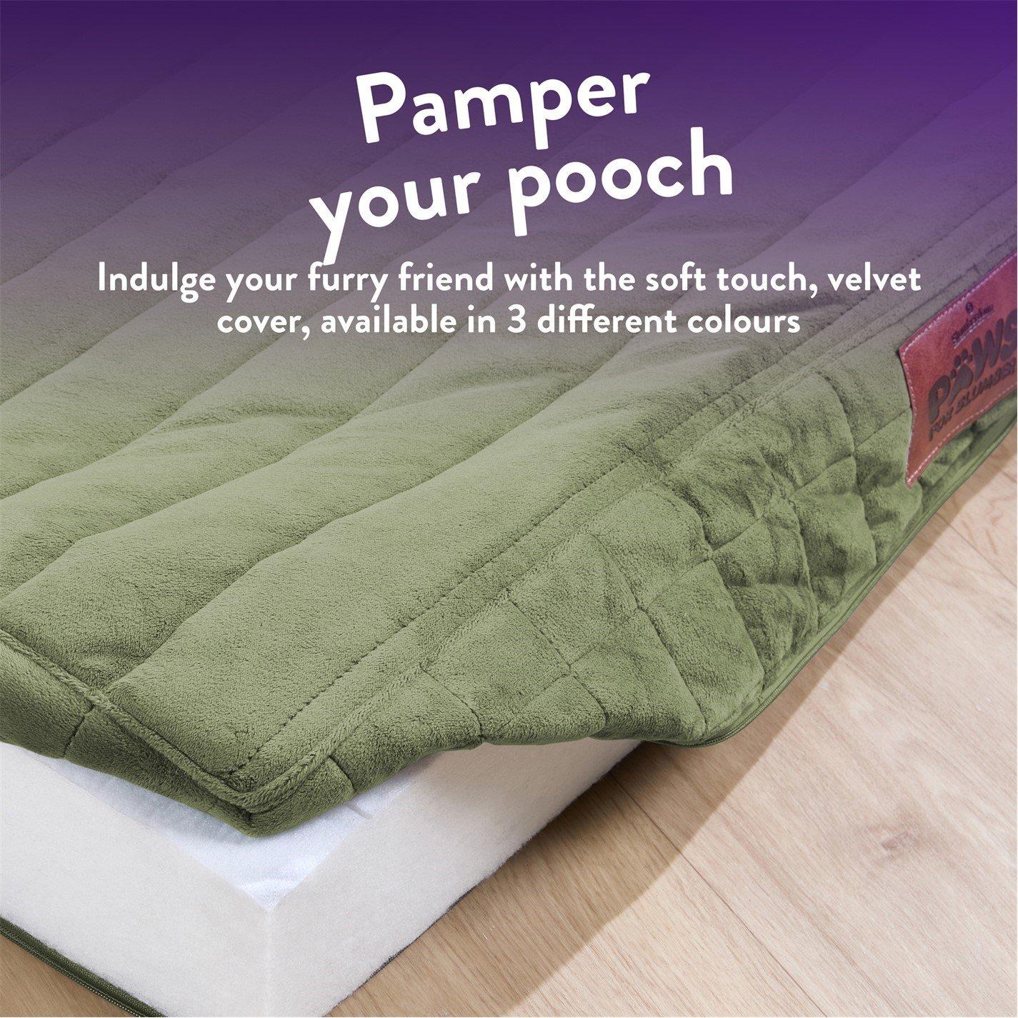 Green - Slumberdown - Orthopaedic Pet Bed Green - 5