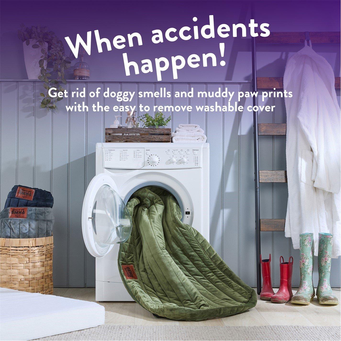 Green - Slumberdown - Orthopaedic Pet Bed Green - 6