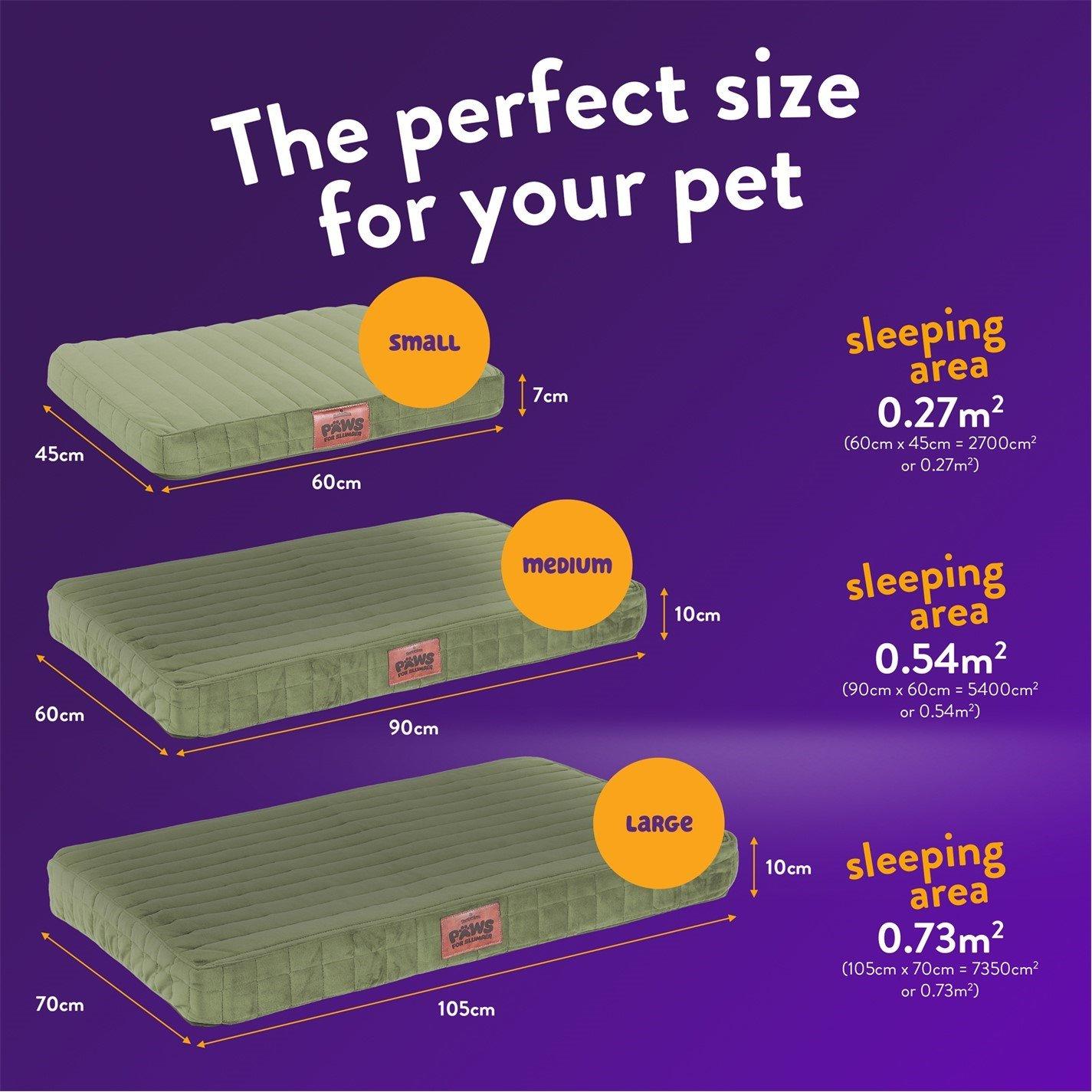 Green - Slumberdown - Orthopaedic Pet Bed Green - 8