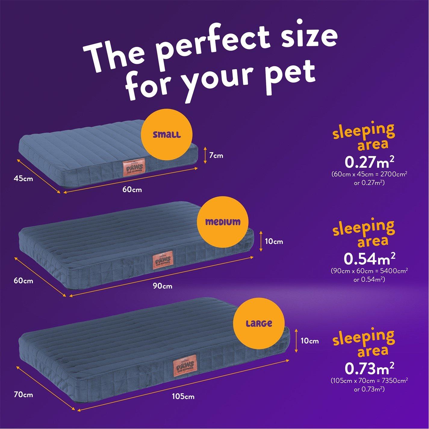 Navy - Slumberdown - Orthopaedic Pet Bed Navy - 8