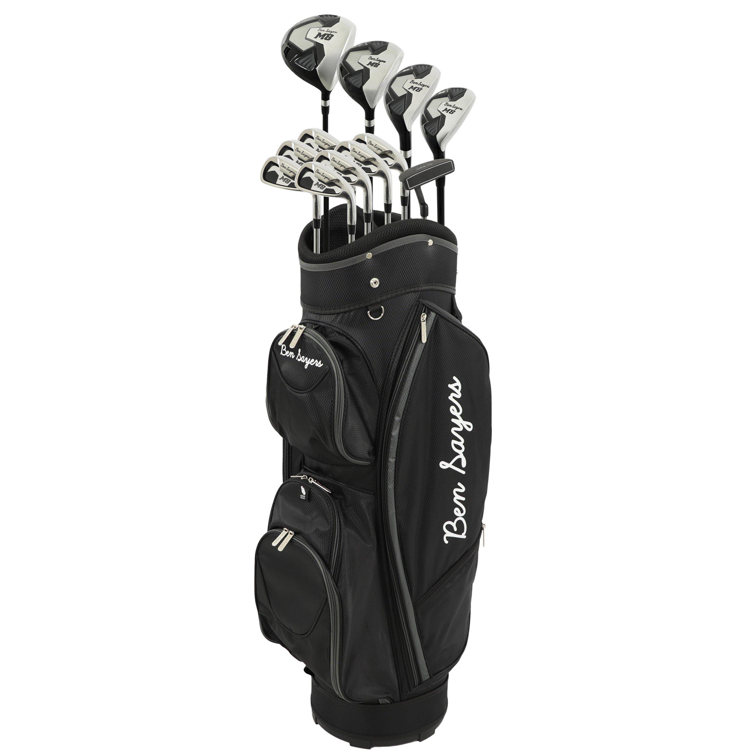 Black - Ben Sayers - Ben Sayers M8 13-Piece Package Set - Cart Bag - 1