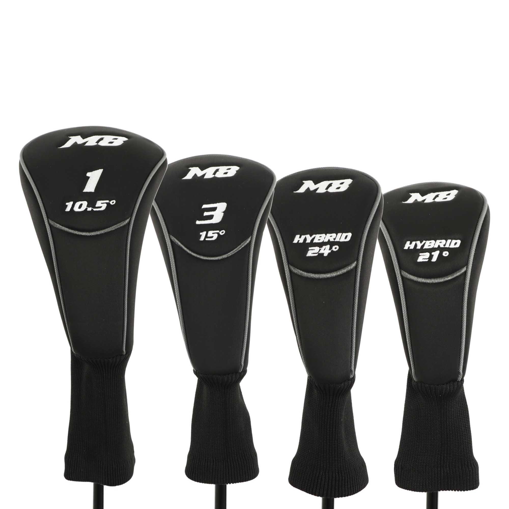 Black - Ben Sayers - Ben Sayers M8 13-Piece Package Set - Cart Bag - 11