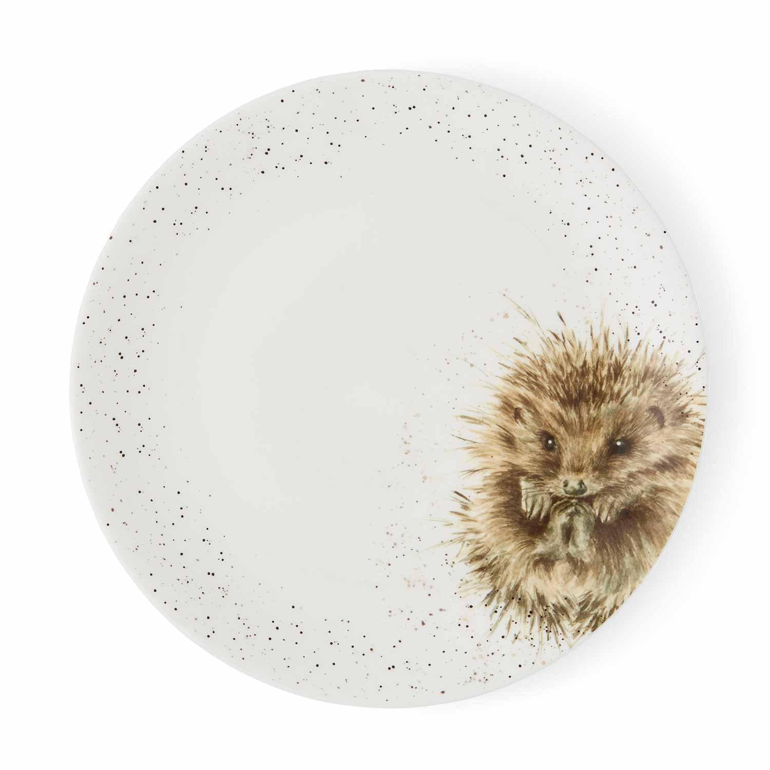 Royal Worcester Wrendale  Wrendale Designs Hedgehog Coupe Platter - Neutral