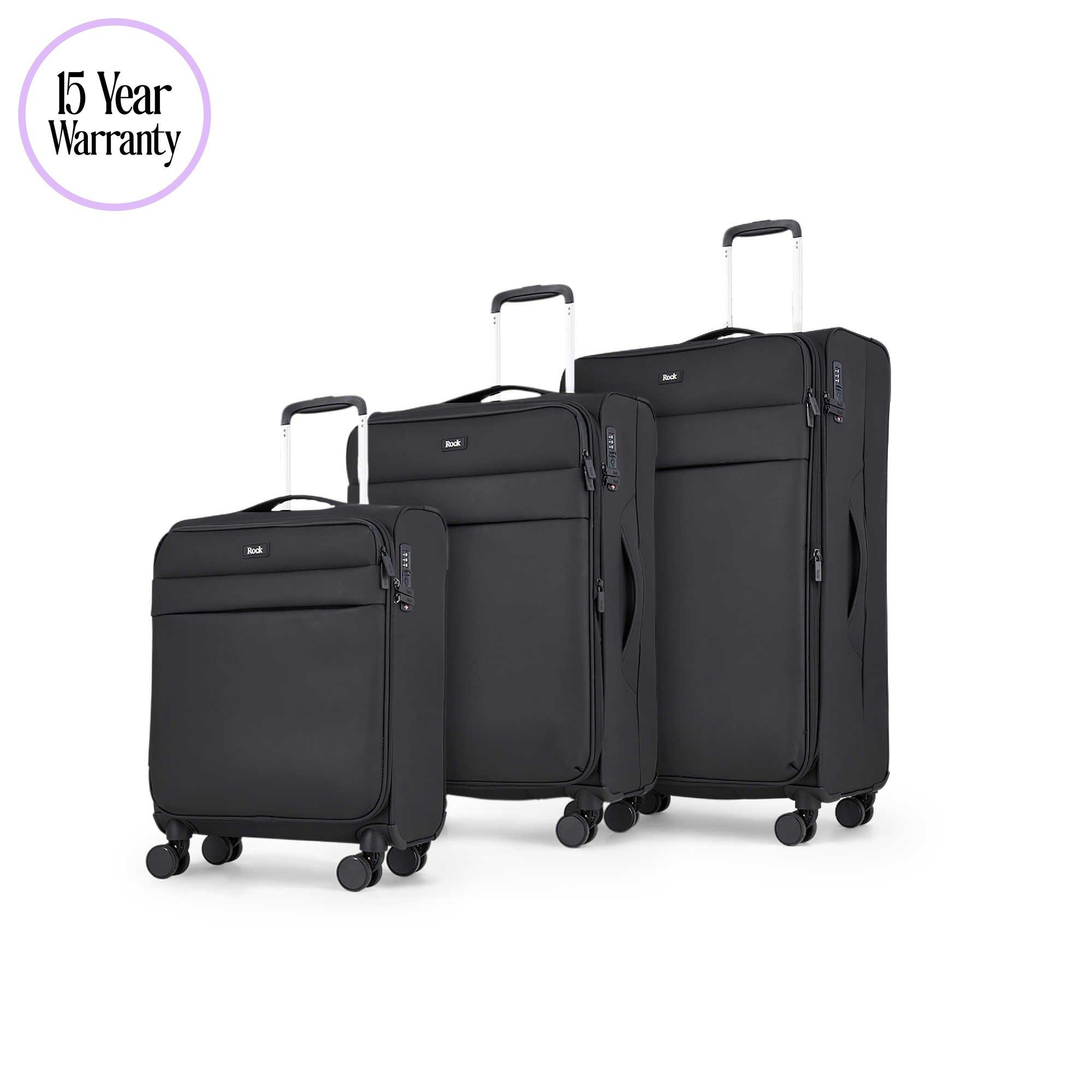 Black - Rock - Rock Harper Suitcase Black - 1