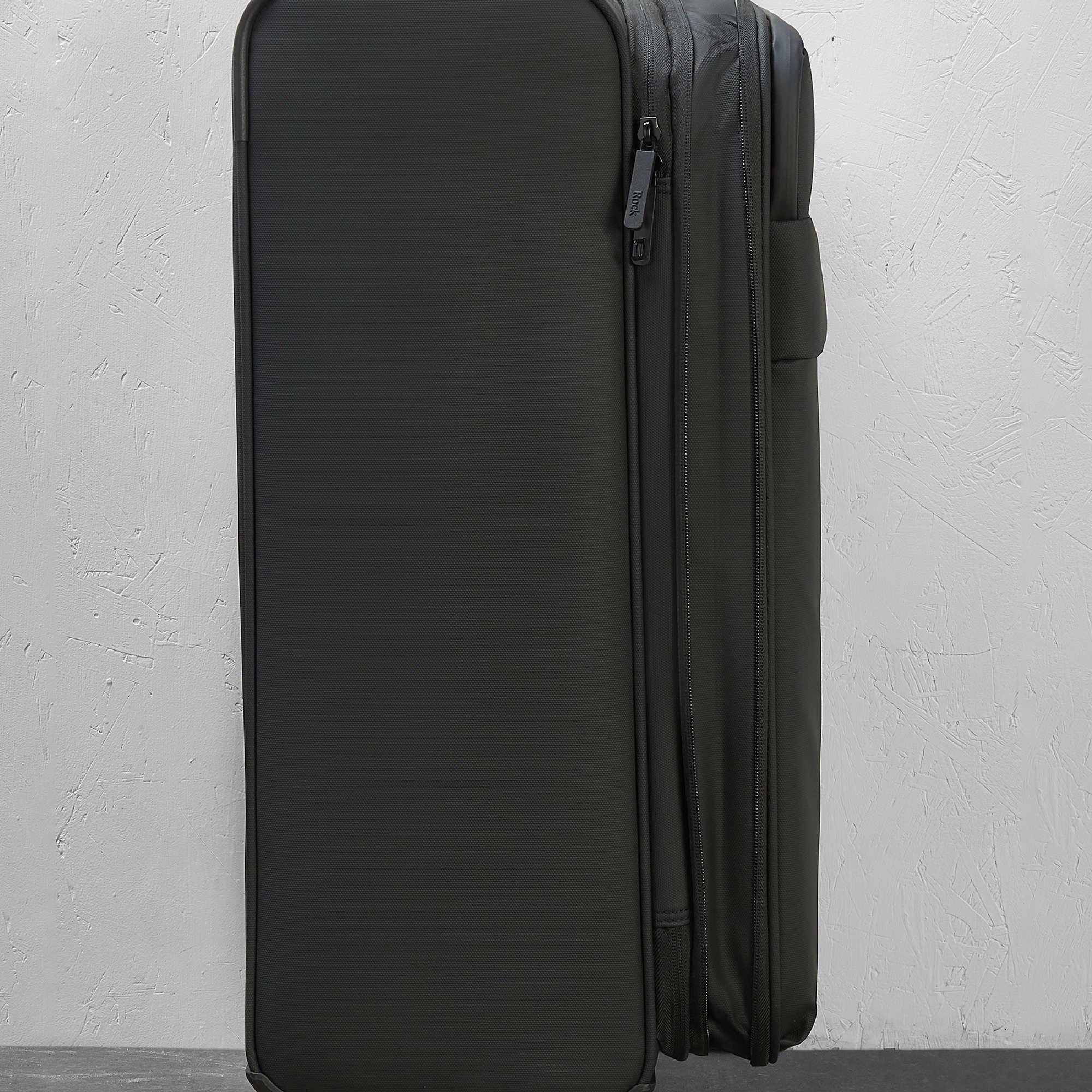 Black - Rock - Rock Harper Suitcase Black - 4