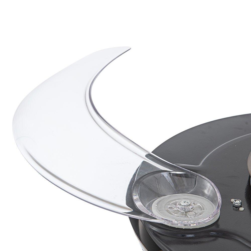 Silver - Kabinet UK - 42 inches Crystal LED Ceiling Fan - 5