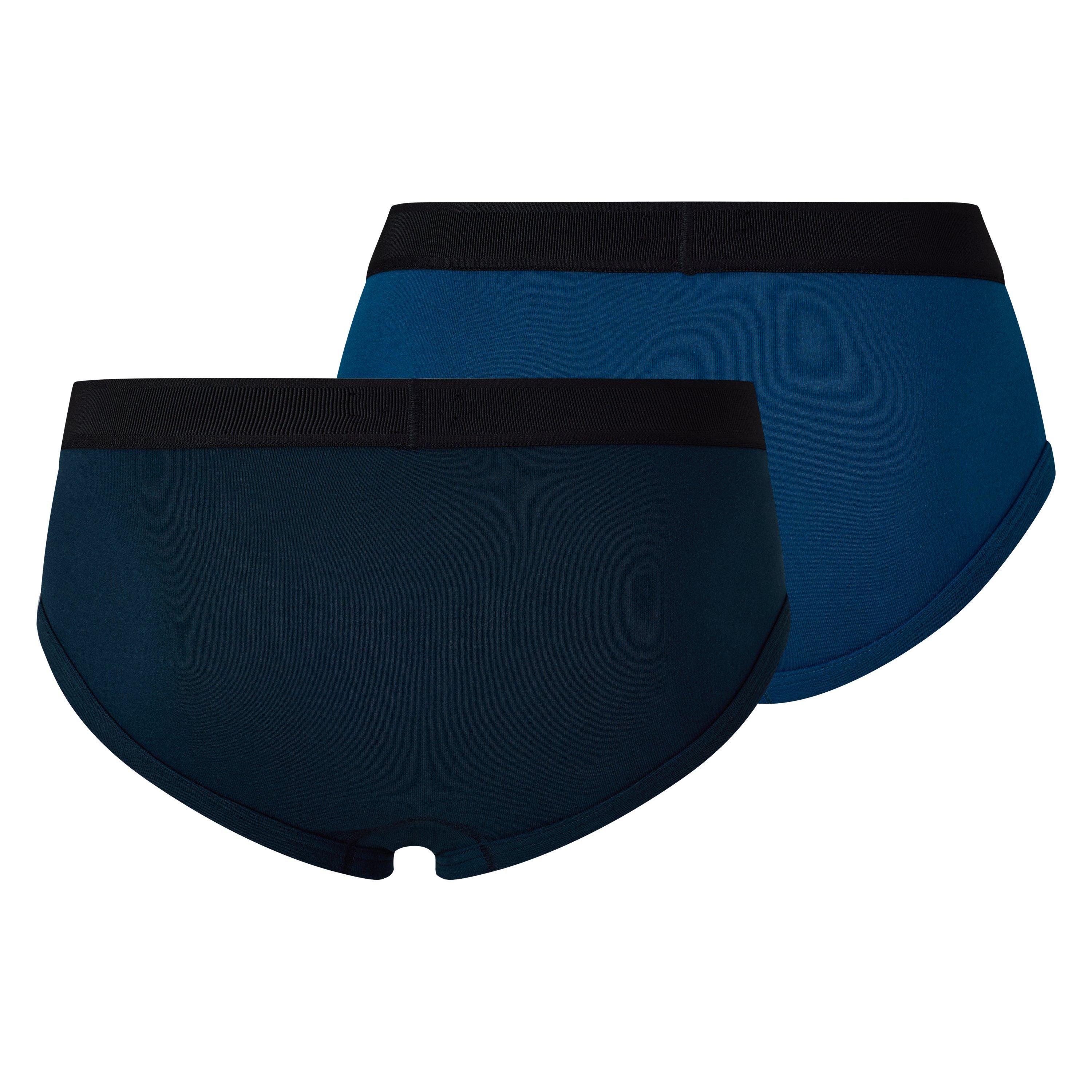 Navy/Ocean 406 - Tom Ford - Men's Plain Cotton Briefs, 2-Pack - 2