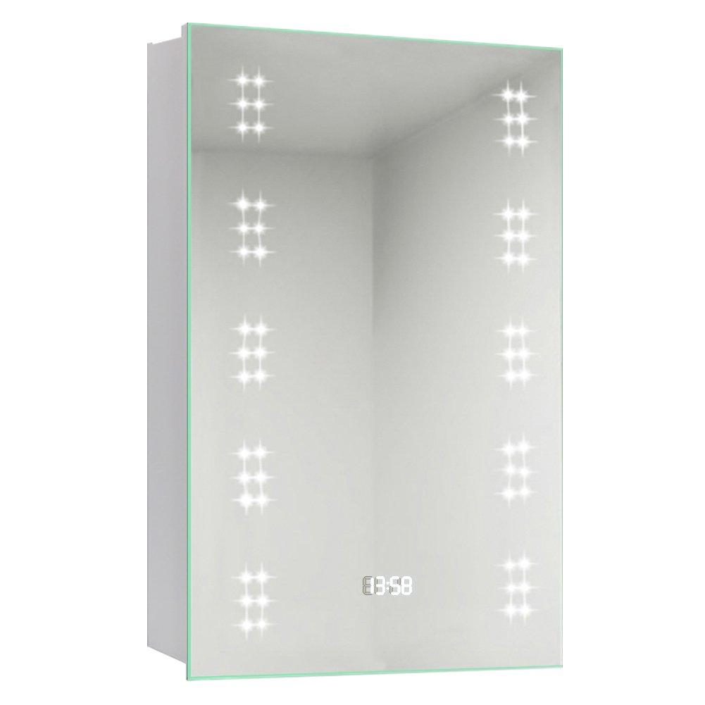 White - Kabinet UK - LED Wall-Mount Mirror Cabinet with Demister Pad - 3