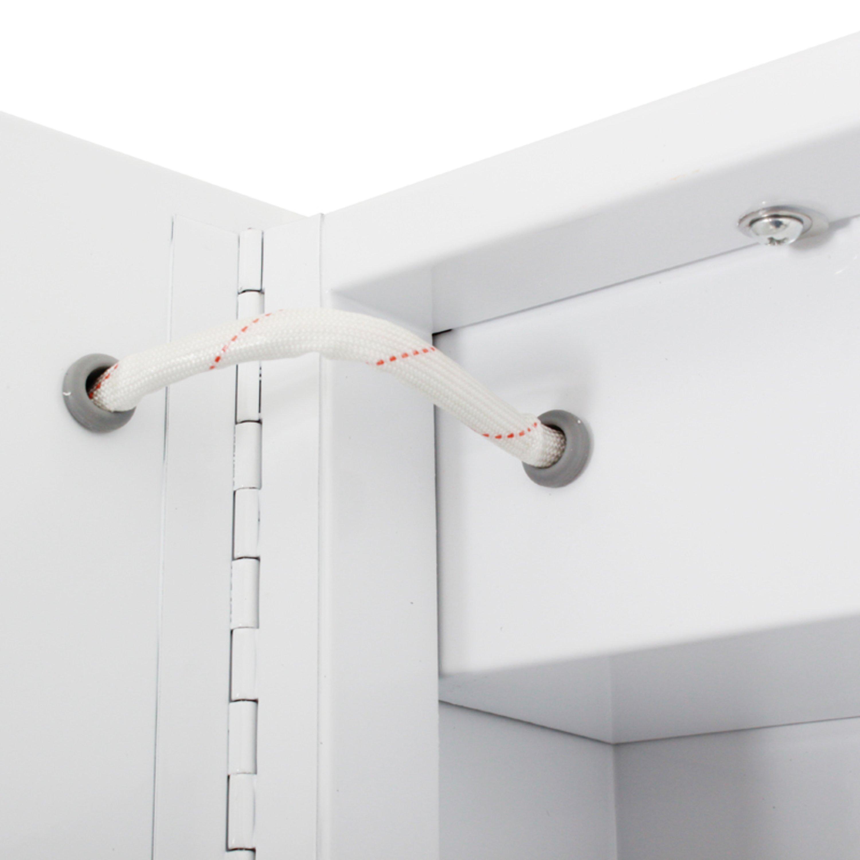 White - Kabinet UK - LED Wall-Mount Mirror Cabinet with Demister Pad - 7