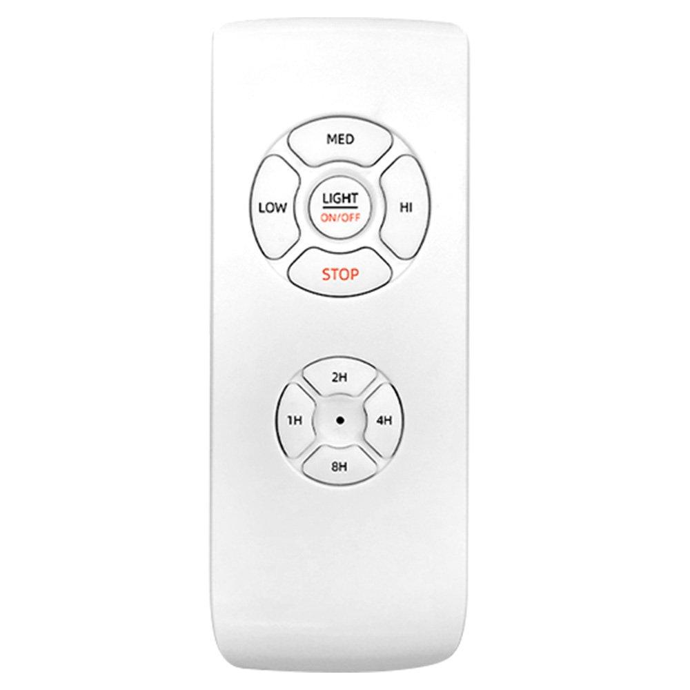 Black - Kabinet UK - 52-inch Low Profile Ceiling Fan Light with Remote - 7