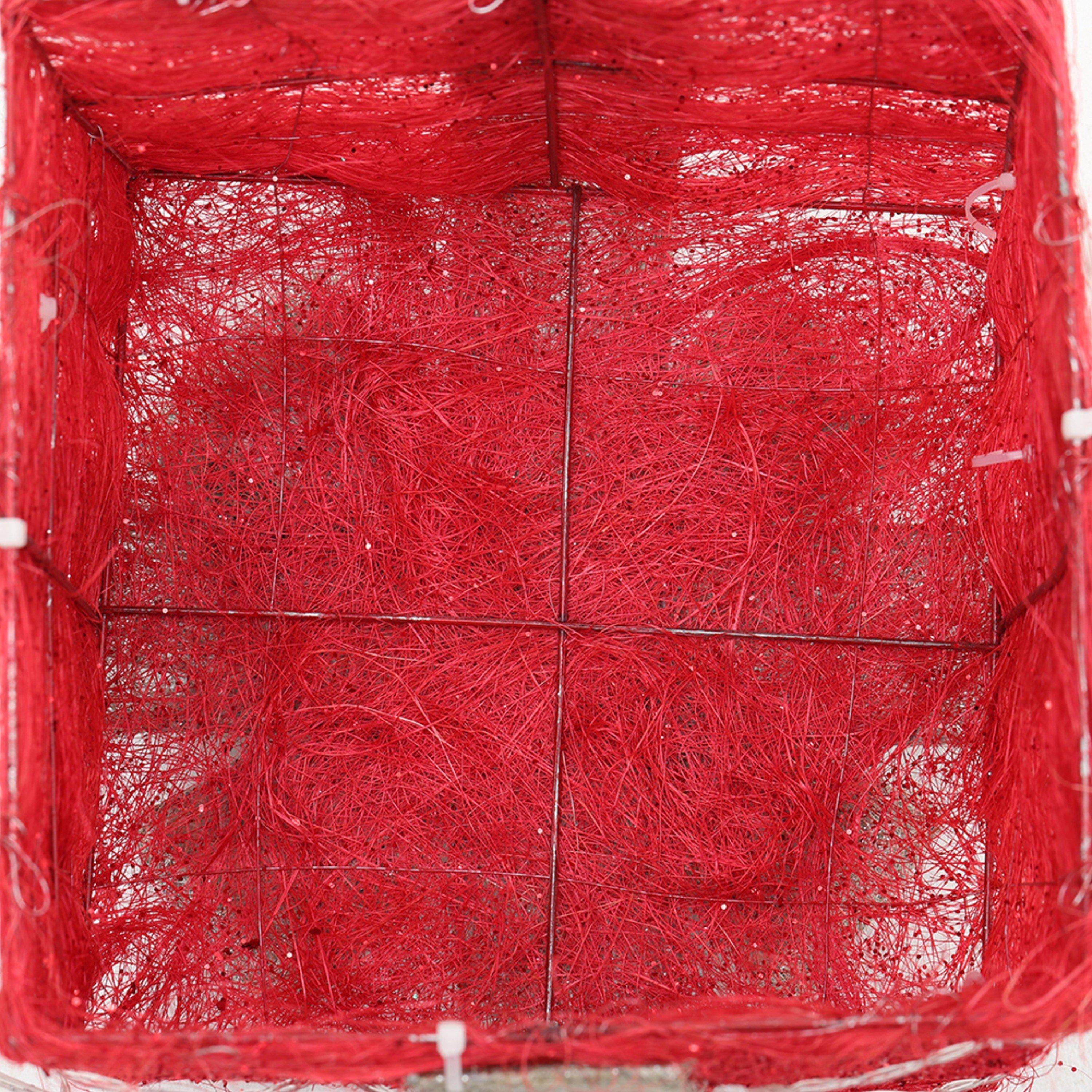 Silver - LIFE IDEAS - Square Christmas Gift Boxes - 9