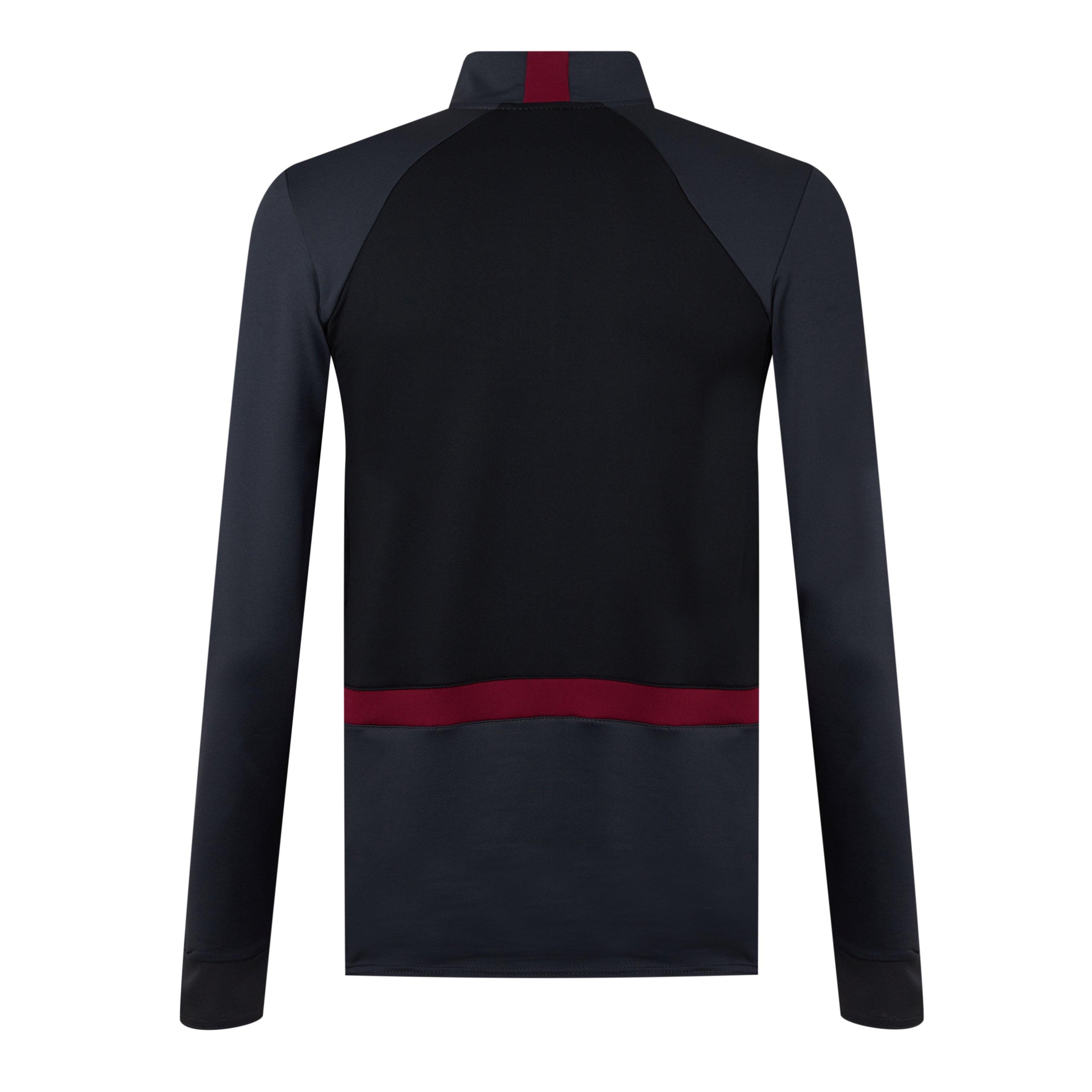 Crbn/Blk/Claret - Umbro - Men's West Ham Baselayer Top - 2