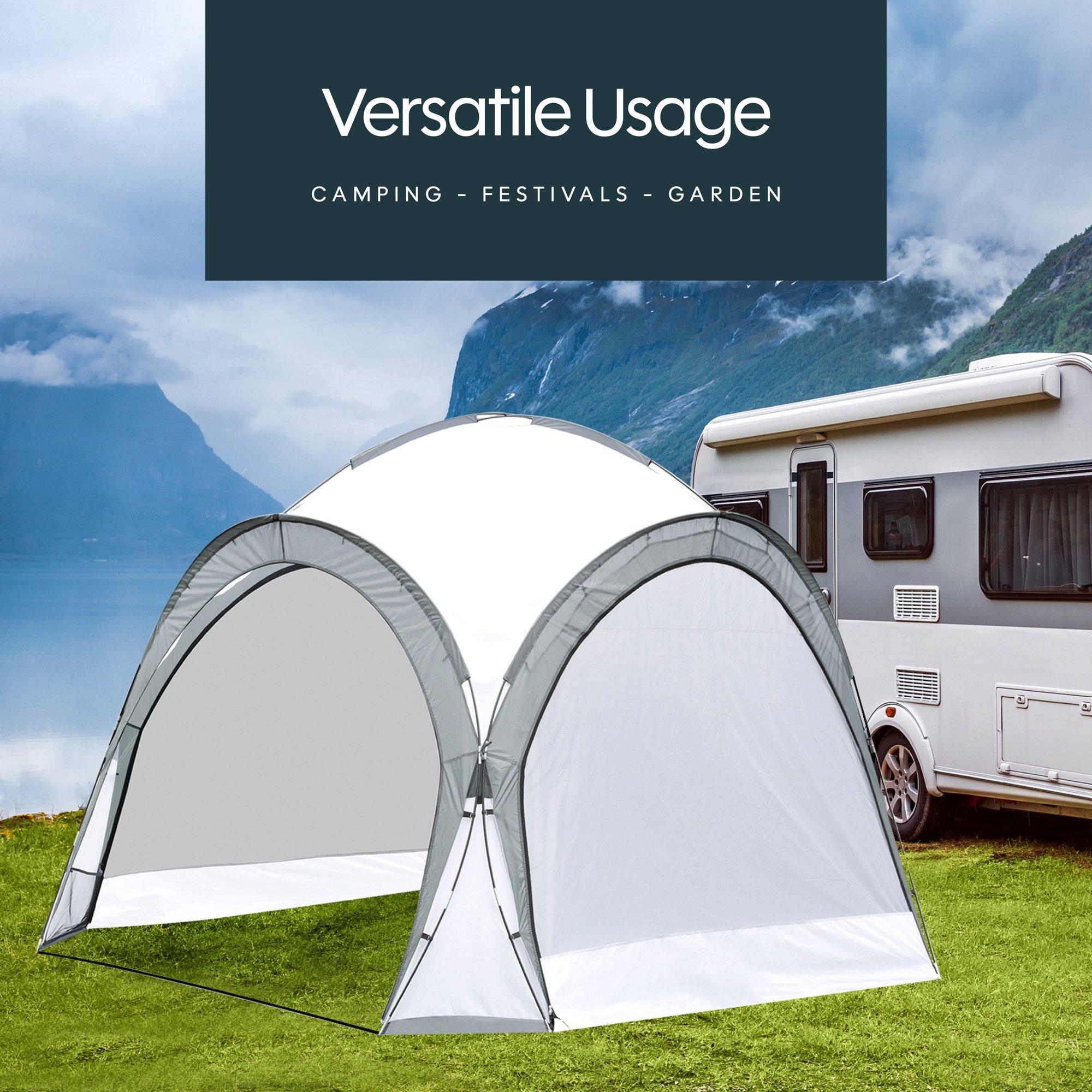 Grey - Streetwize - Outdoor Retreat - Quick Erect Shelter Adults - 3