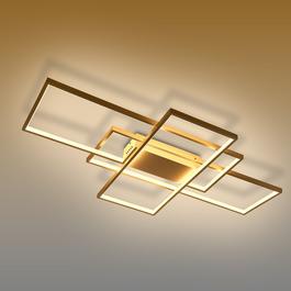Cottonfy UK Rectangular LED Semi-Flush Light