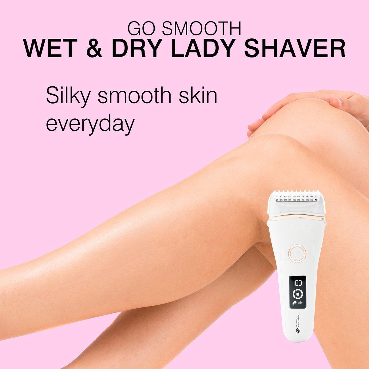 White - Rio - Go Smooth Wet & Dry Lady Shaver - 9