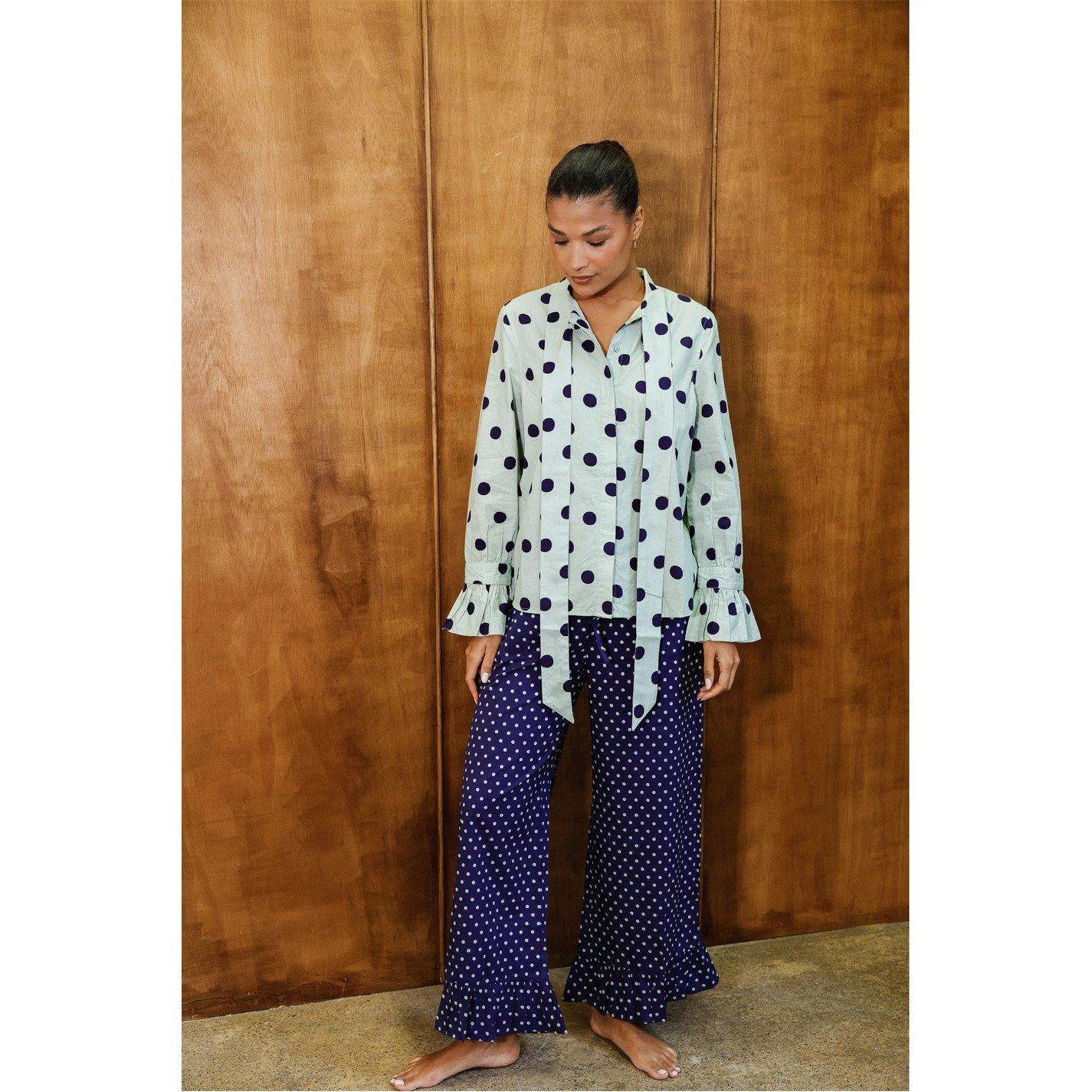 Multi - Its 9pm - Women's Corina Long Sleeve Pyjama Set - 4