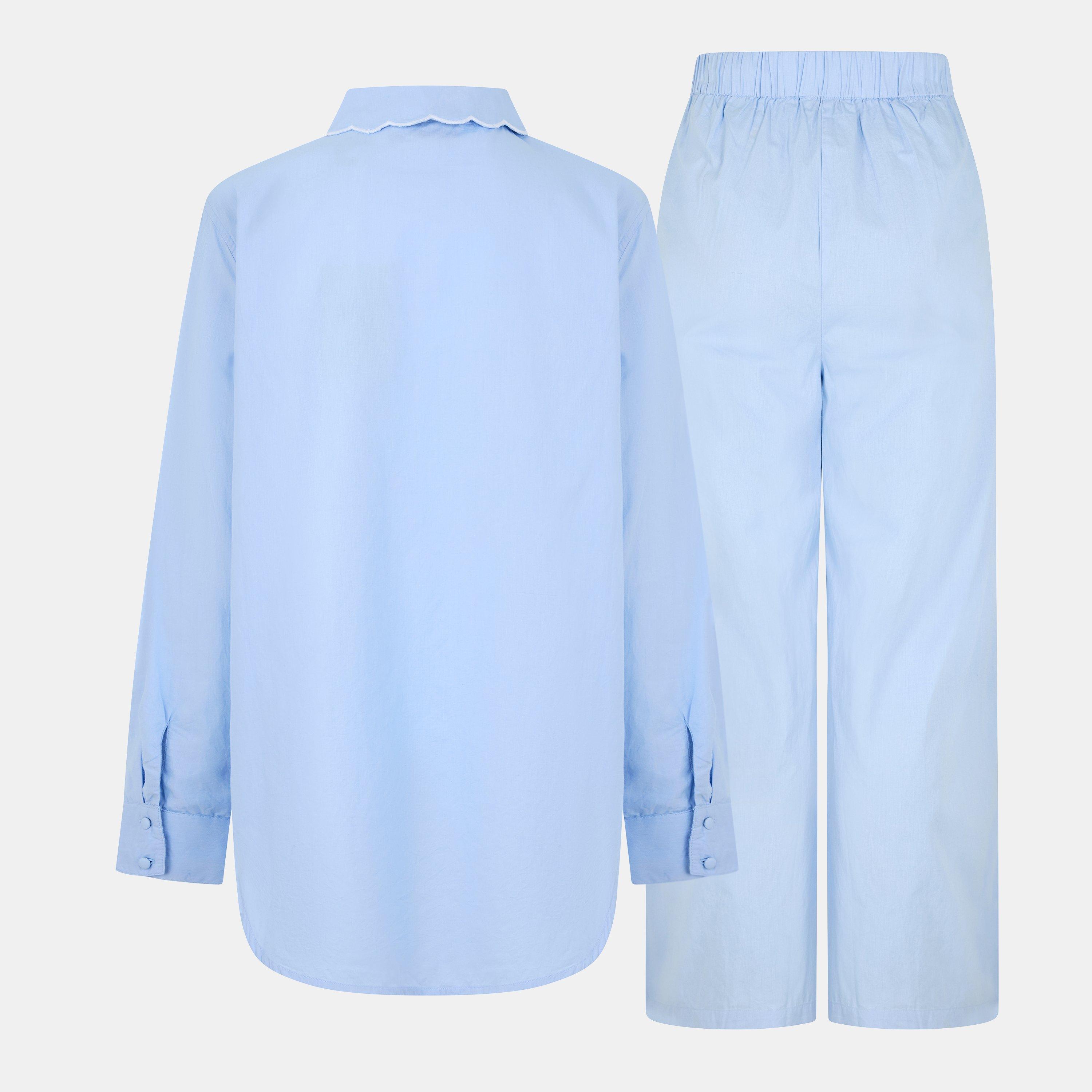 Blue - Its 9pm - Women's Ariel Wavy S Long Sleeve Pyjama Sets - 2