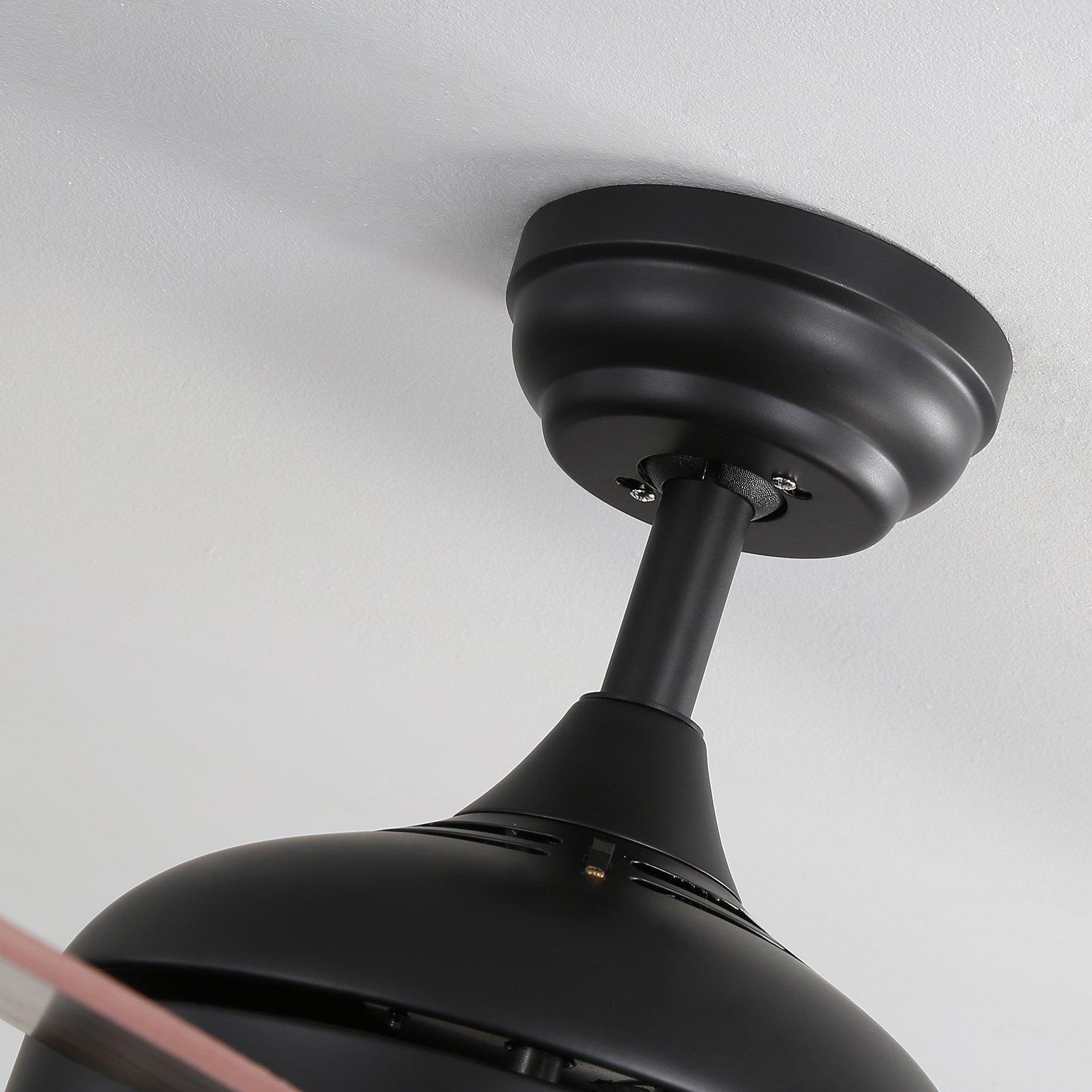 Brown - Kabinet UK - Rustic 5-Blade LED Ceiling Fan with Remote - 5