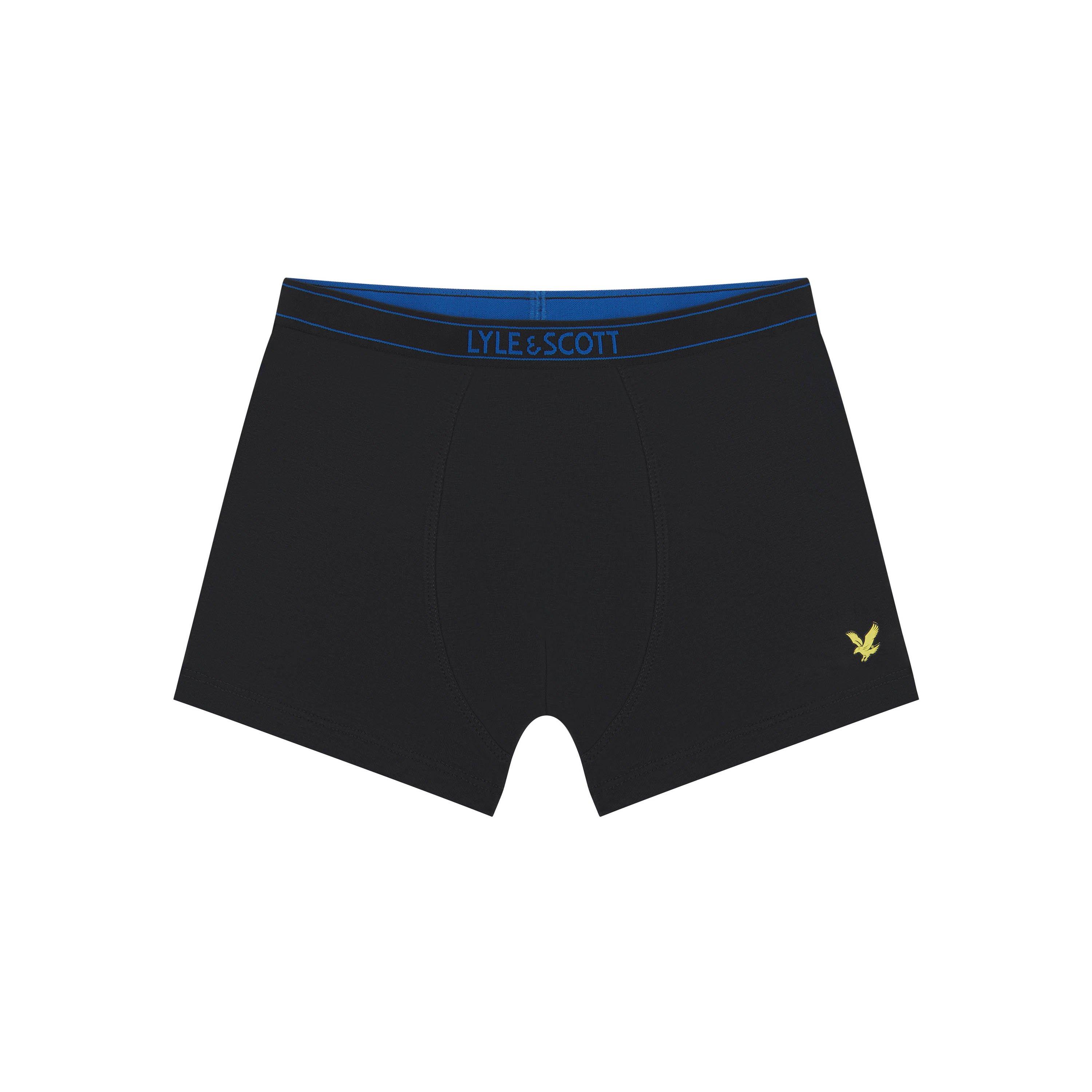 Black Multi - Lyle and Scott - Lyle Chadwick 3 Pk Tr Jn64 - 2
