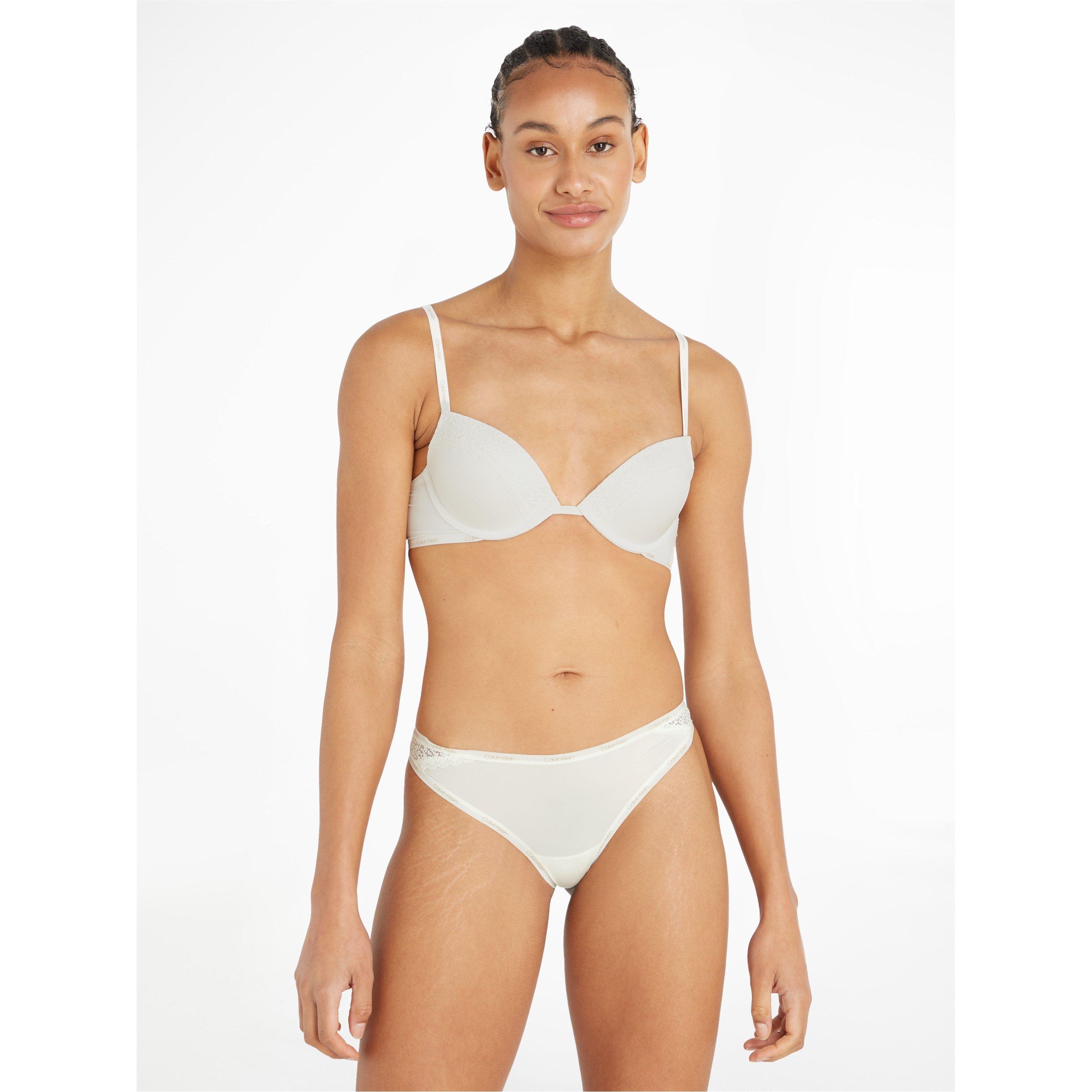 Ivory 101 - Calvin Klein - Flirty Plunge Bra - 2