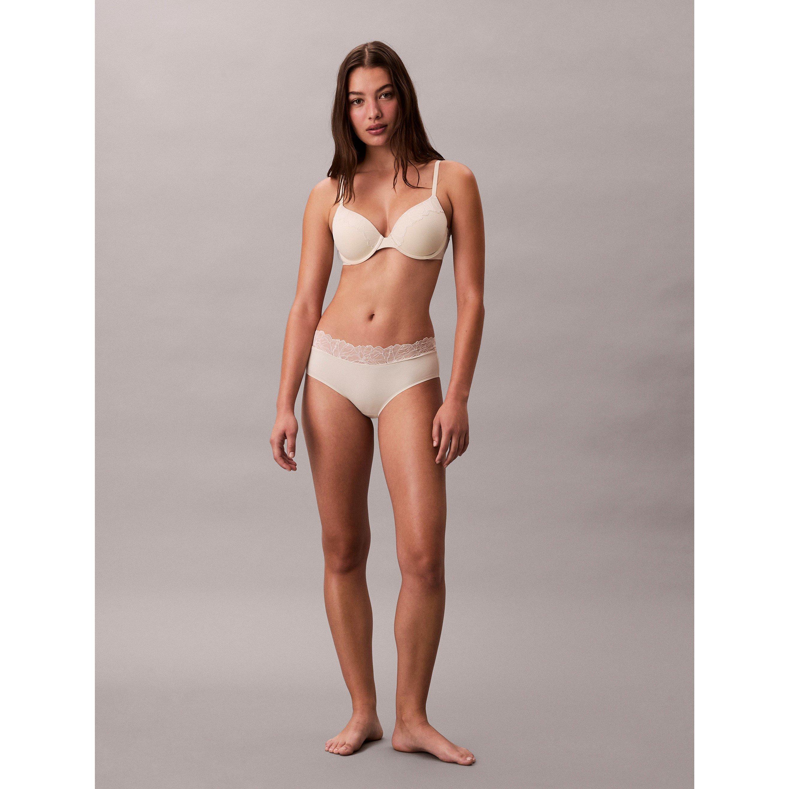 Bone White - Calvin Klein - Women's Perfect Fit T-Shirt Bra - 6