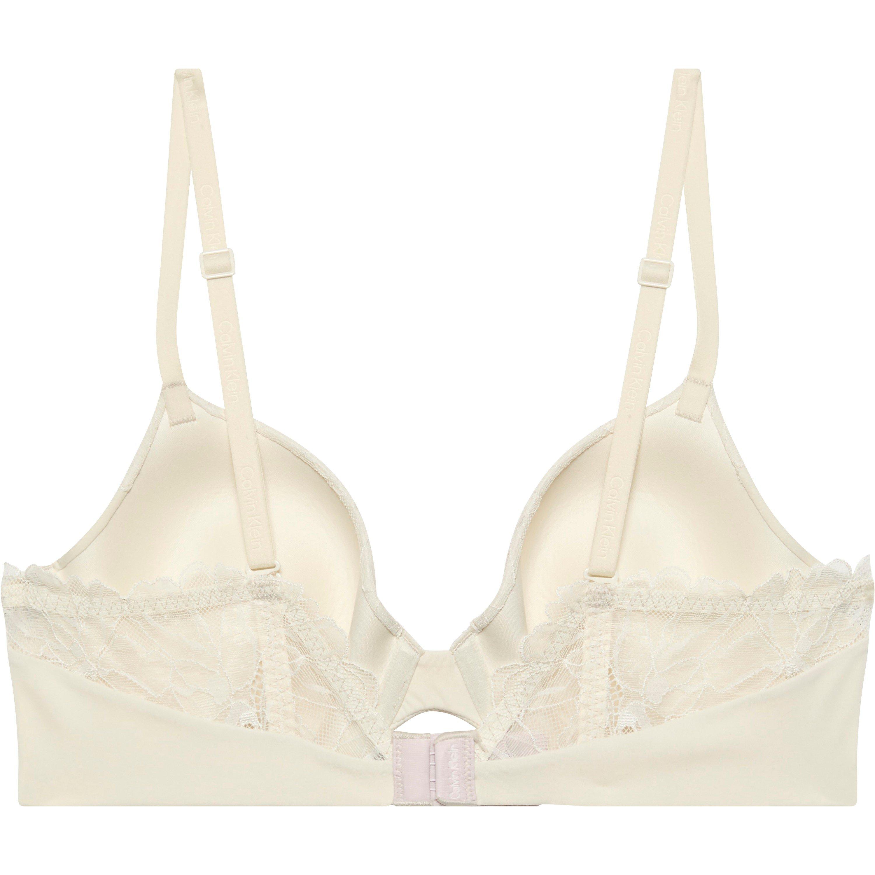 Bone White - Calvin Klein - Women's Perfect Fit T-Shirt Bra - 8