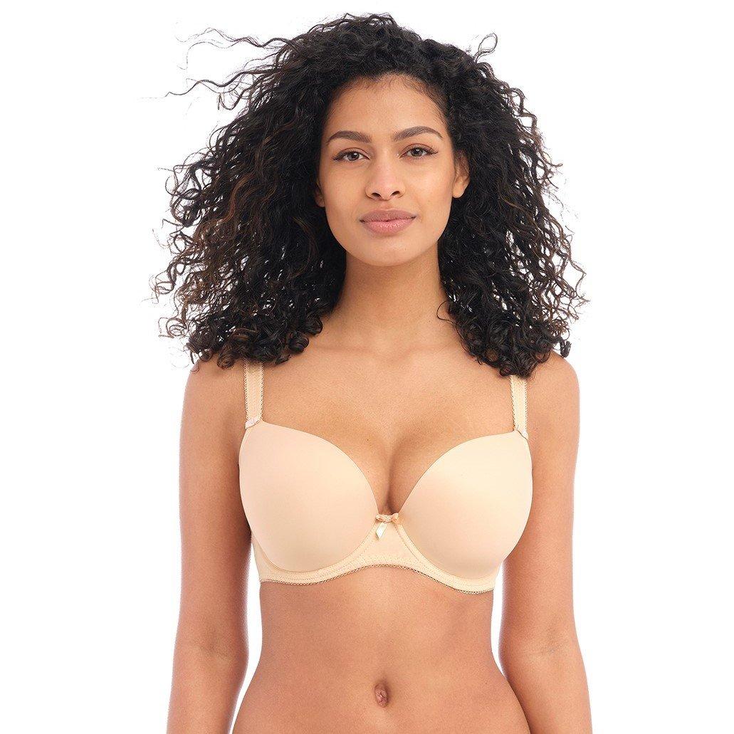 NUE Nude - Freya - Deco Underwired Plunge Bra - 2