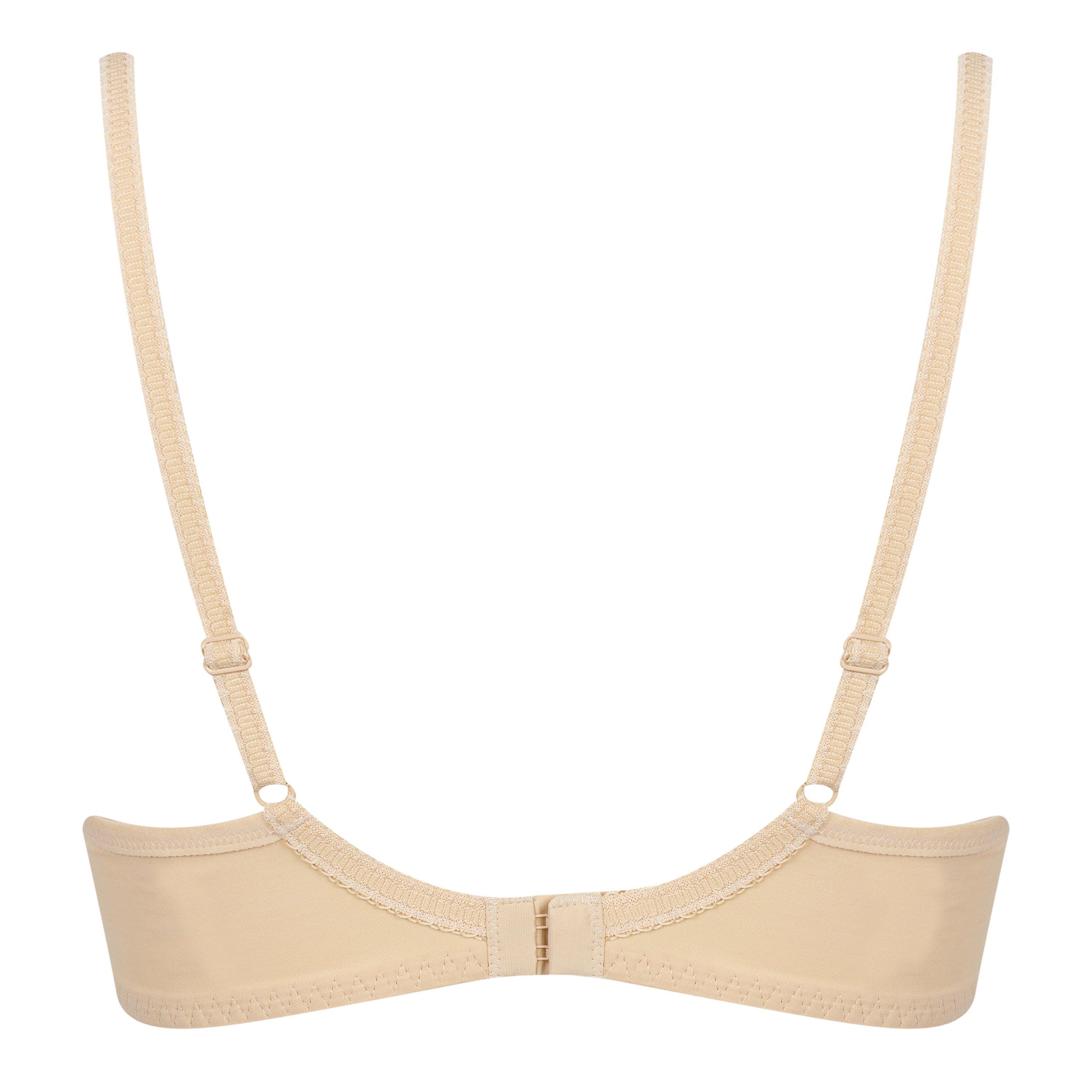NUE Nude - Freya - Deco Underwired Plunge Bra - 4
