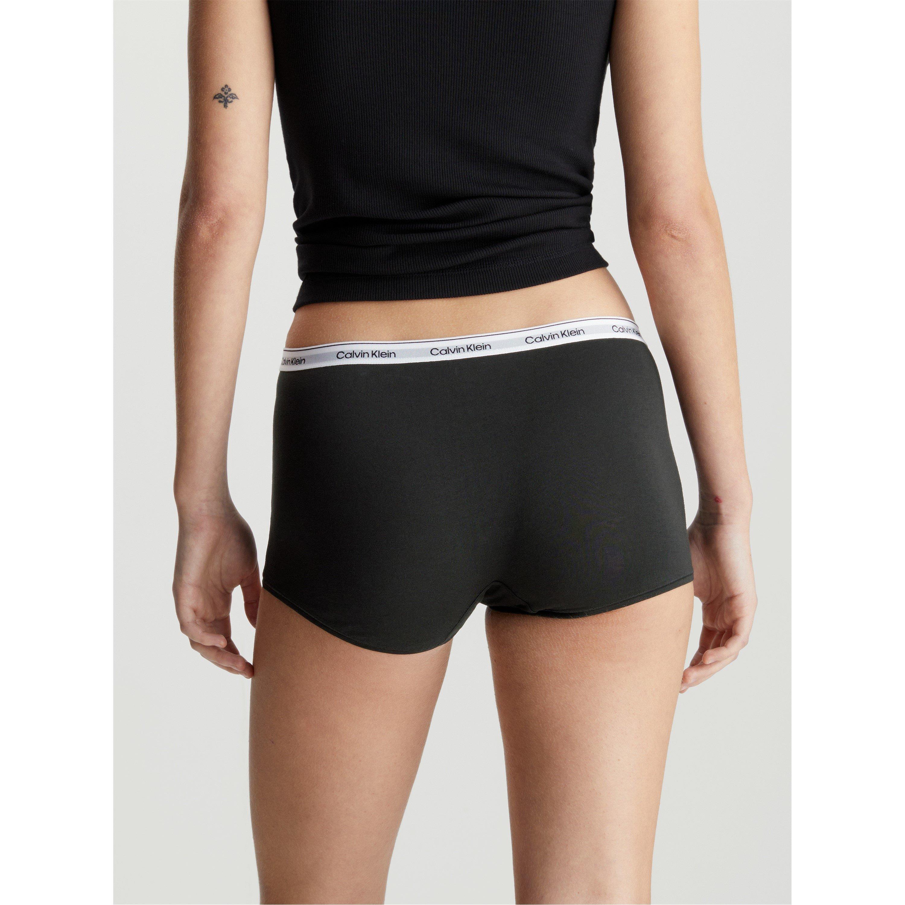 Black - Calvin Klein - Women's Boy Shorts - 2