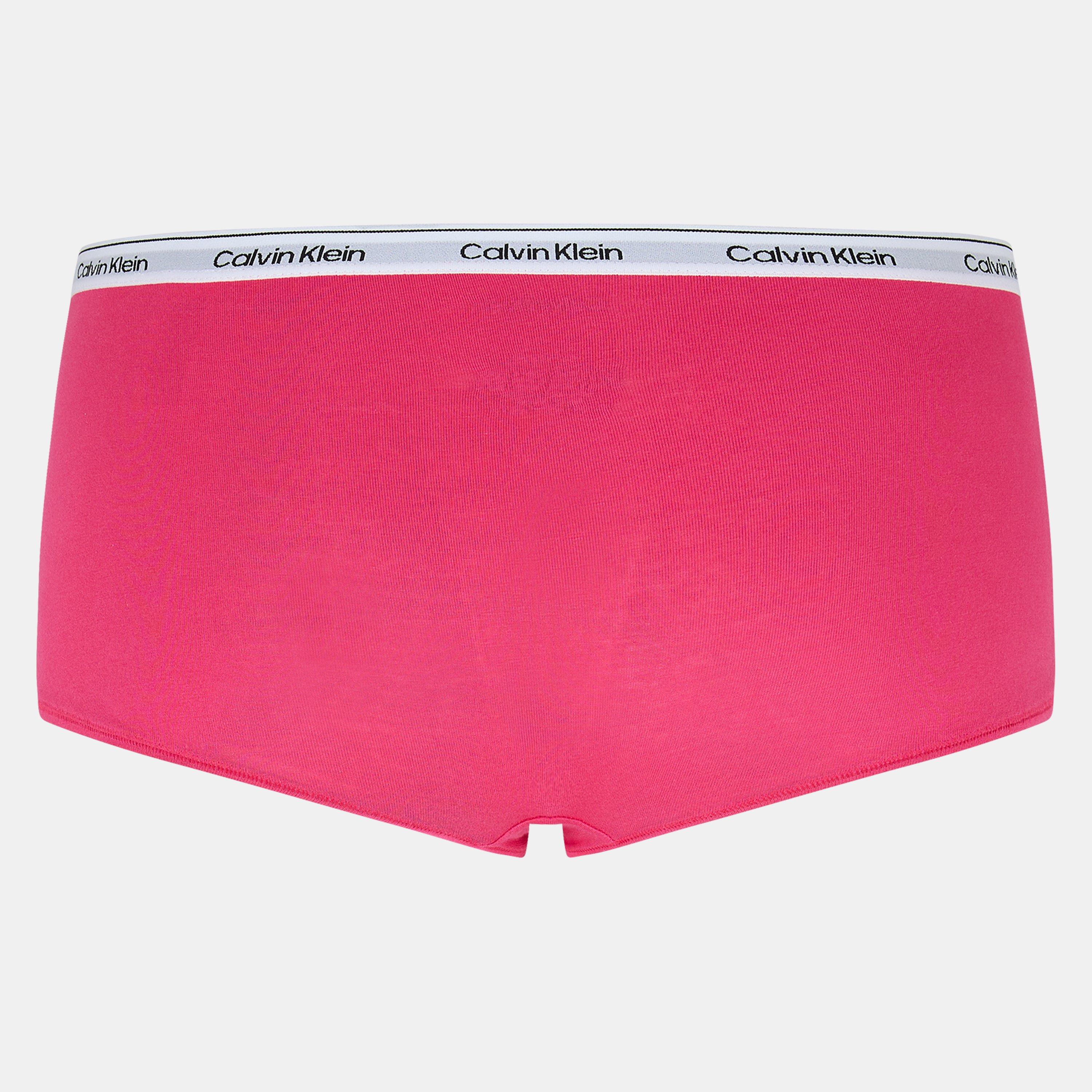 Vibrant Pink - Calvin Klein - Women's Boy Shorts - 2