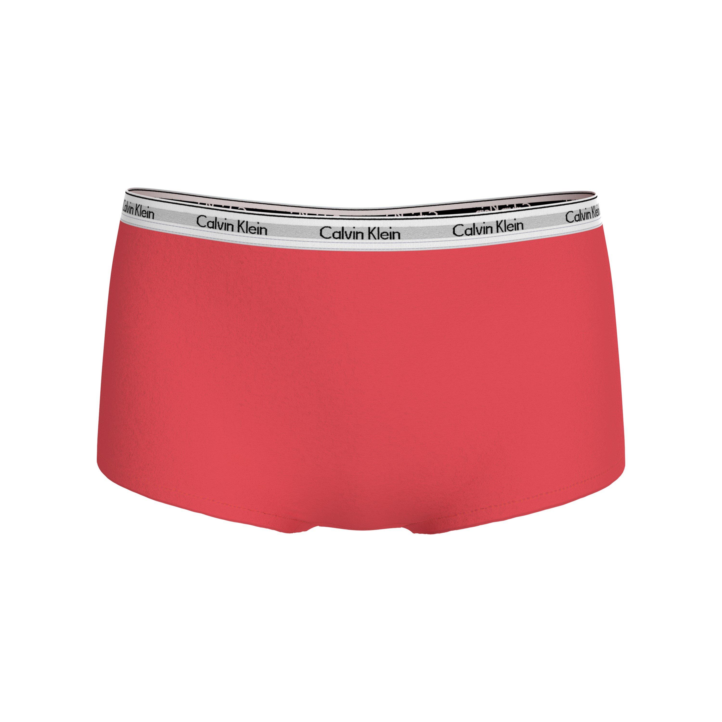 Calvin Klein Women's Streamlined Soft Fabric Boy Shorts - Cradle Pink - 10 (S)