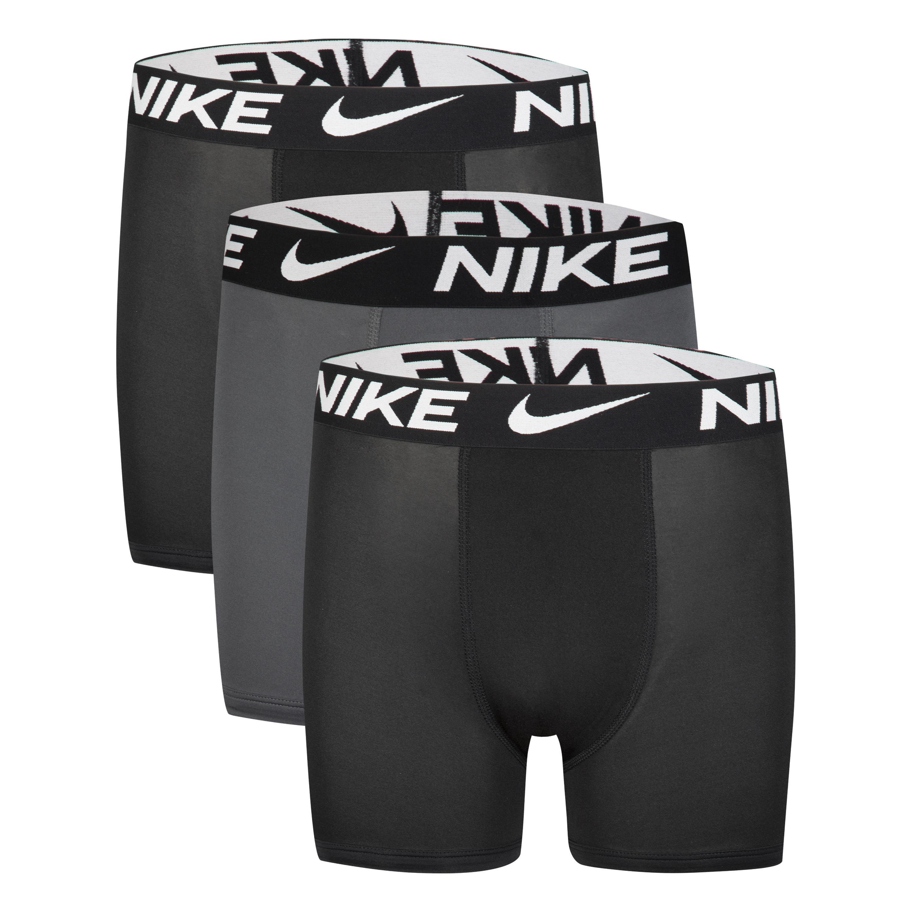 Black/Grey - Nike - Micro Brief 3 Pack Briefs Junior Boys - 1
