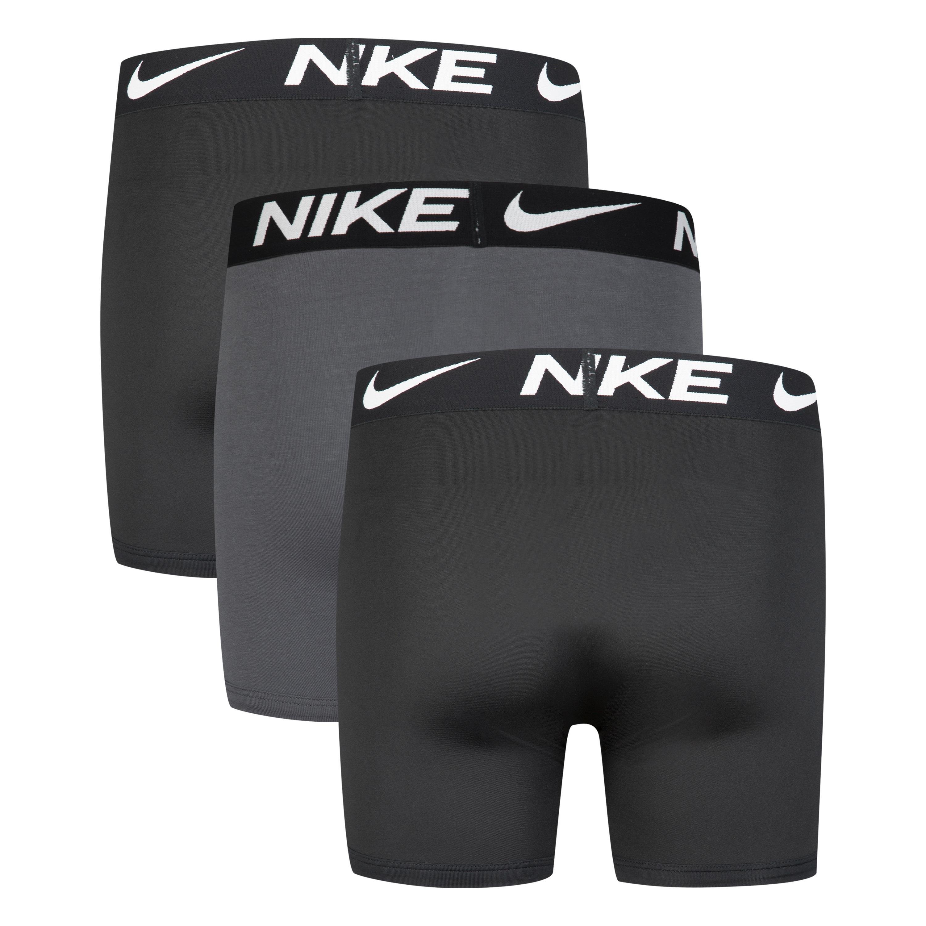 Nero/Grigio - Nike - Micro Brief 3 Pack Briefs Junior Boys - 2