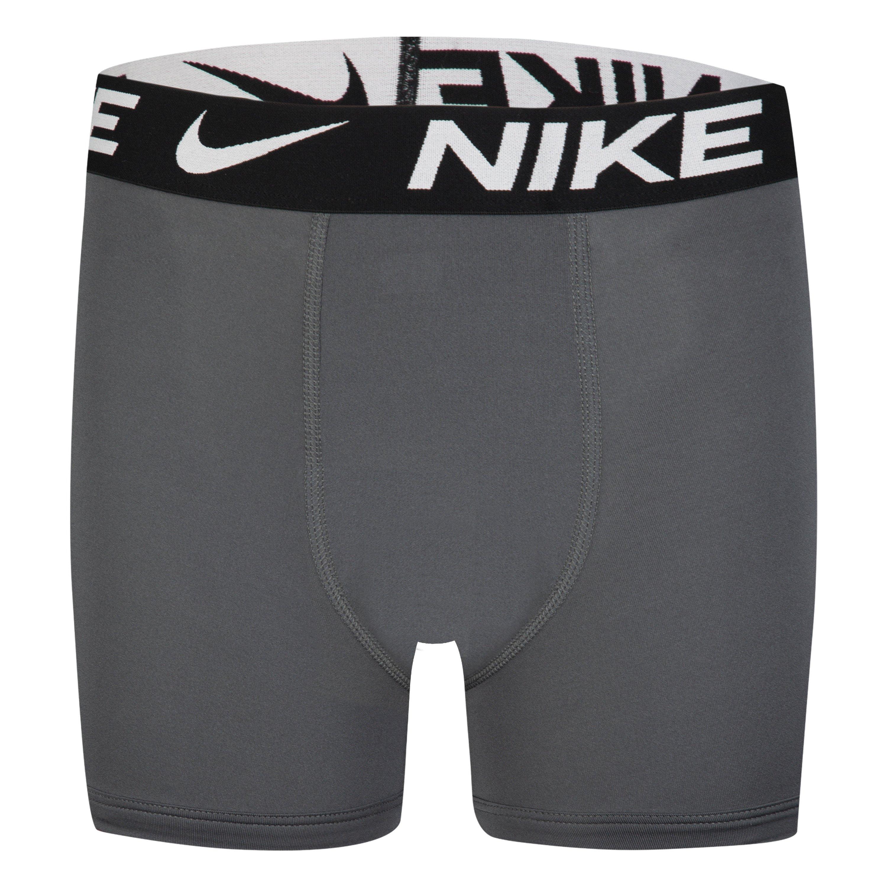 Nero/Grigio - Nike - Micro Brief 3 Pack Briefs Junior Boys - 9