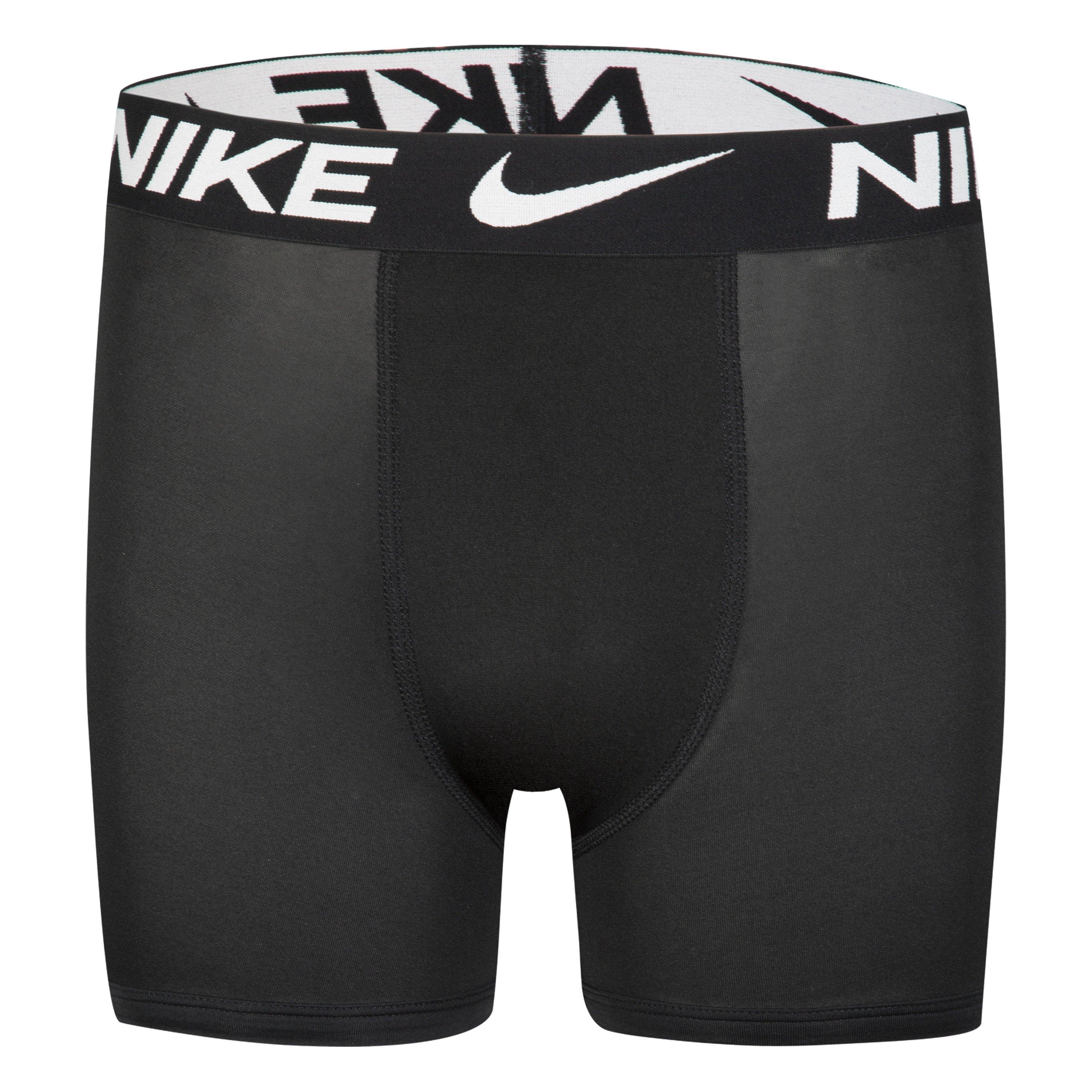 Nero/Grigio - Nike - Micro Brief 3 Pack Briefs Junior Boys - 8